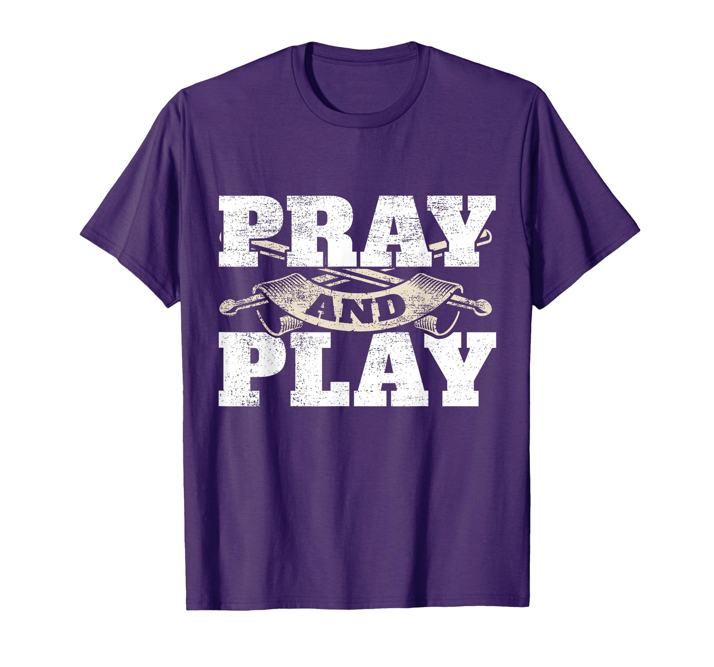 Christian Worship Band Pray & Play Drums Christian Drummer T-Shirt