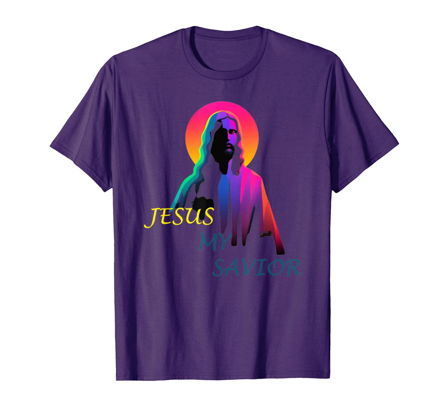 Jesus My Savior Christian Funny Tie Dye Jesus Christ Savior T-Shirt