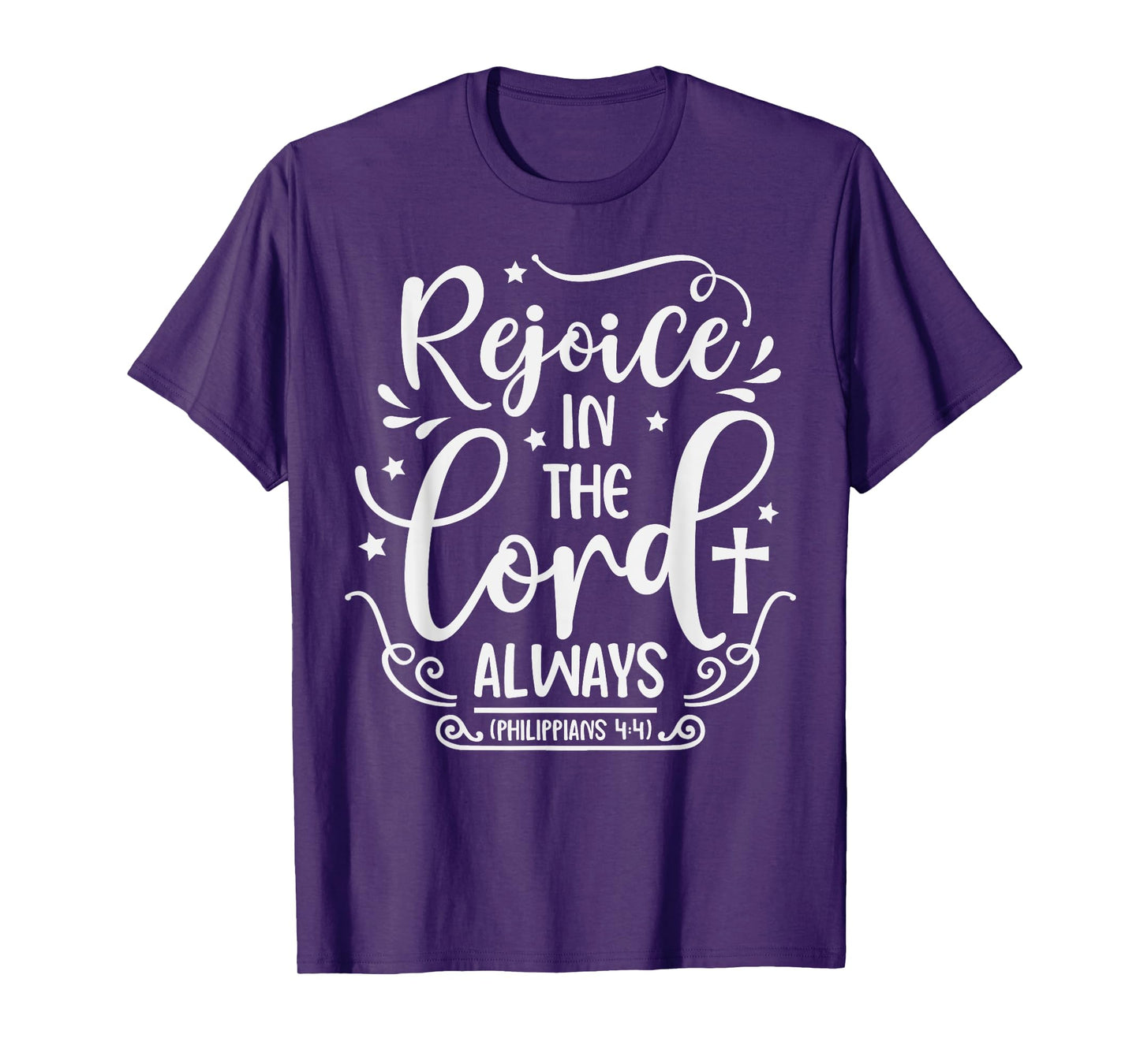 Rejoice In The Lord Always Bible Verse Pastor T-Shirt