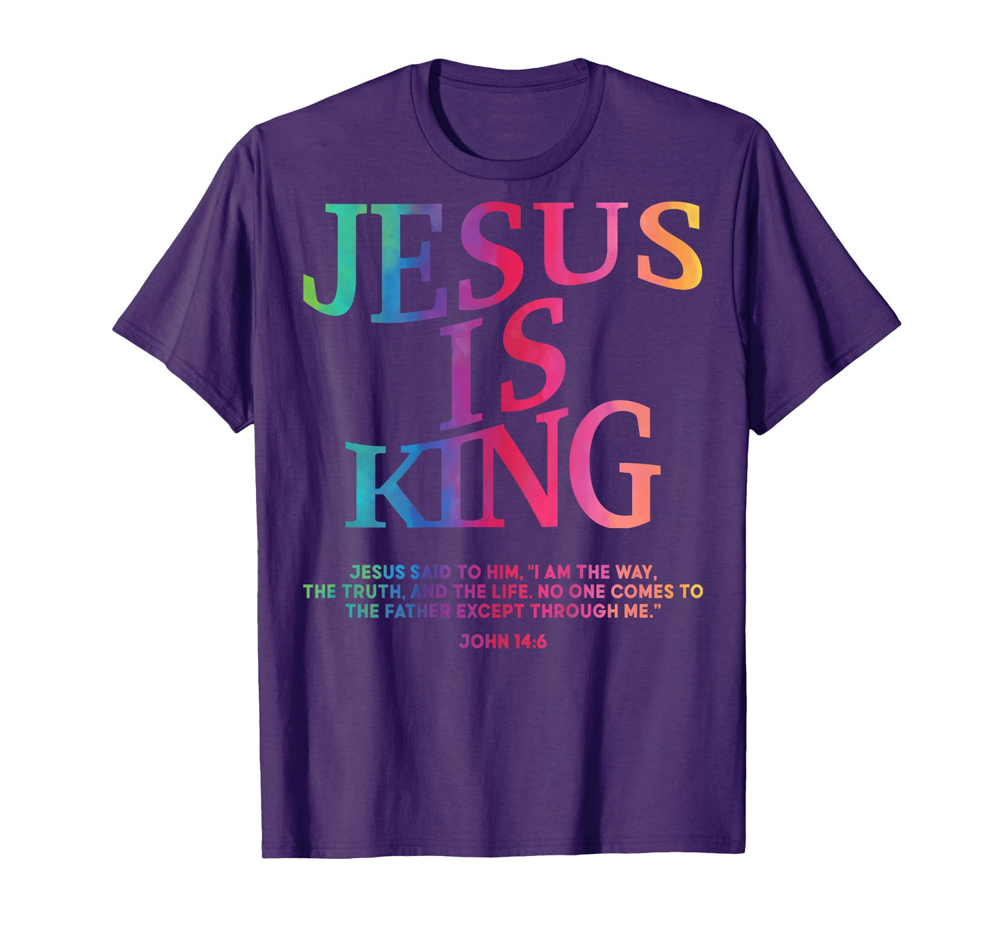 Toddler Boy Jesus Is King White Christian God Son Sister Mom T-Shirt