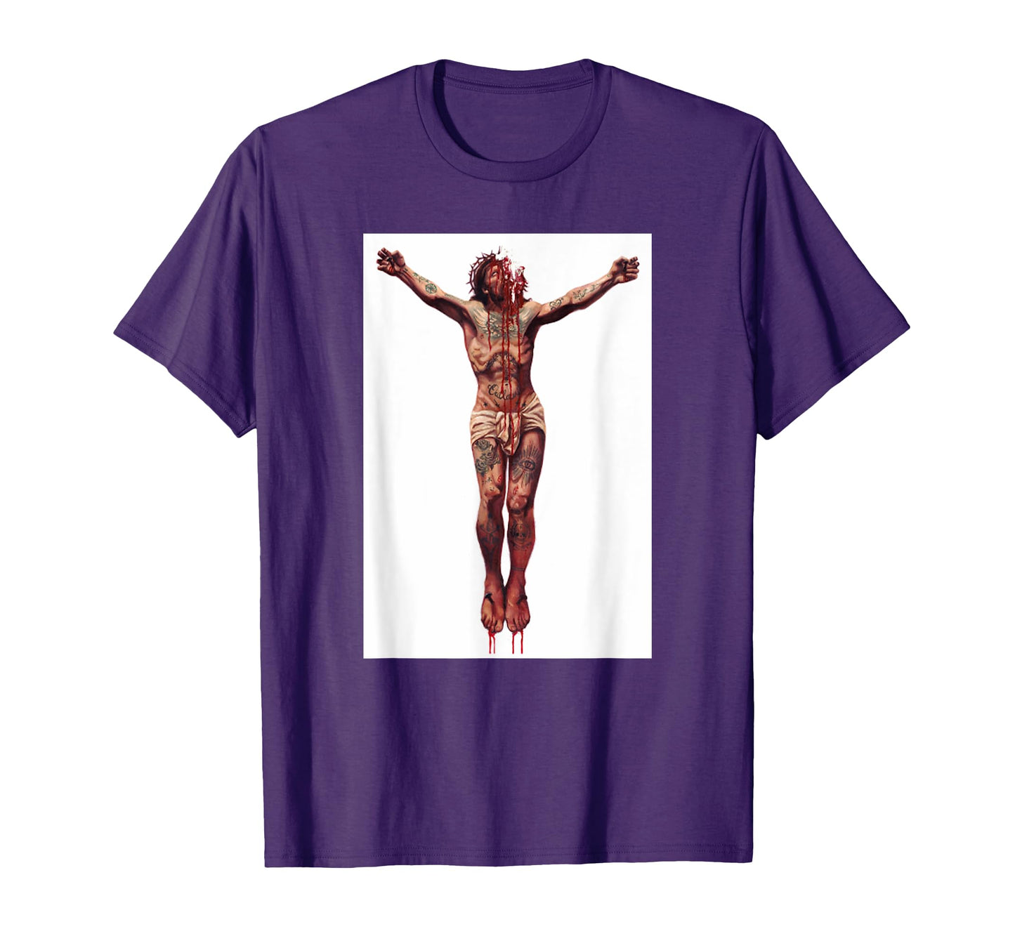 Funny Horror Jesus Christ Crucifixion Christian T-Shirt