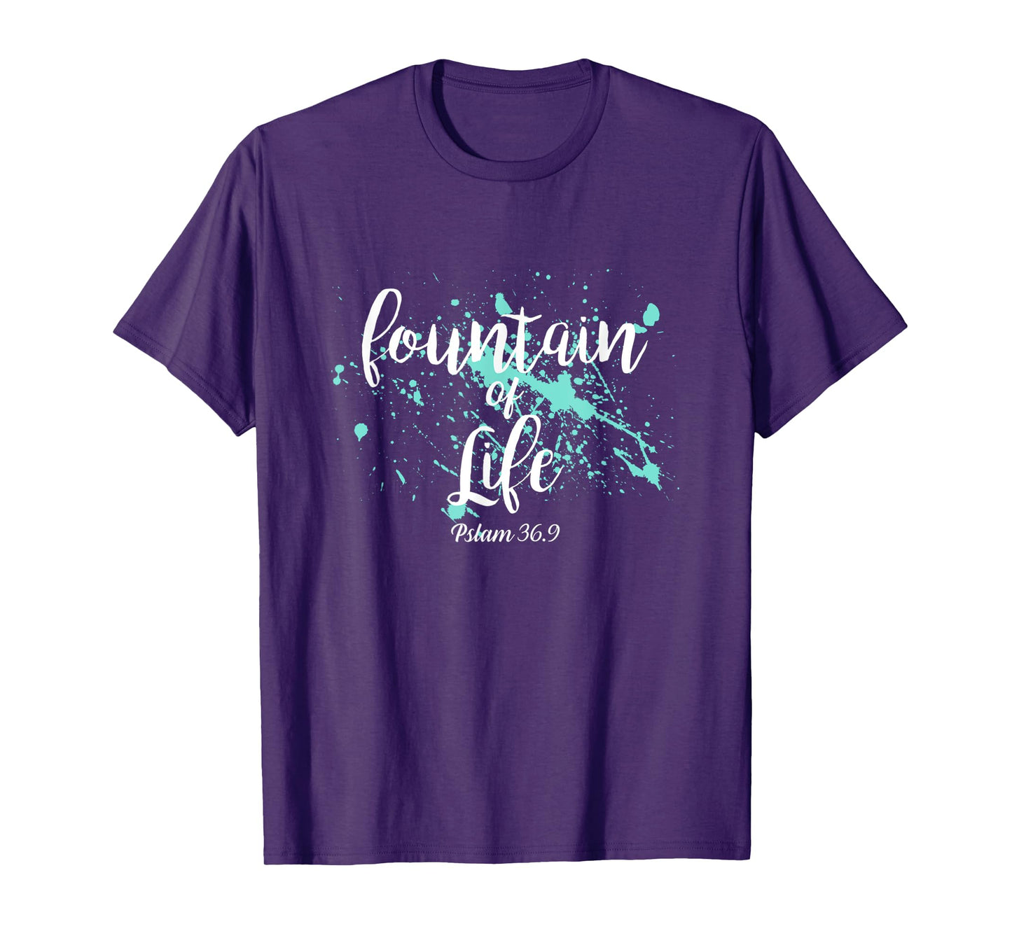 Firmly in faith through Jesus - Fountain of Life T-Shirt