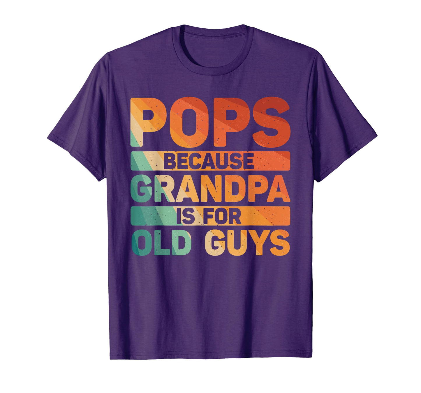 Pops Design For Grandpa From Grandkids Father's Day Pops T-Shirt