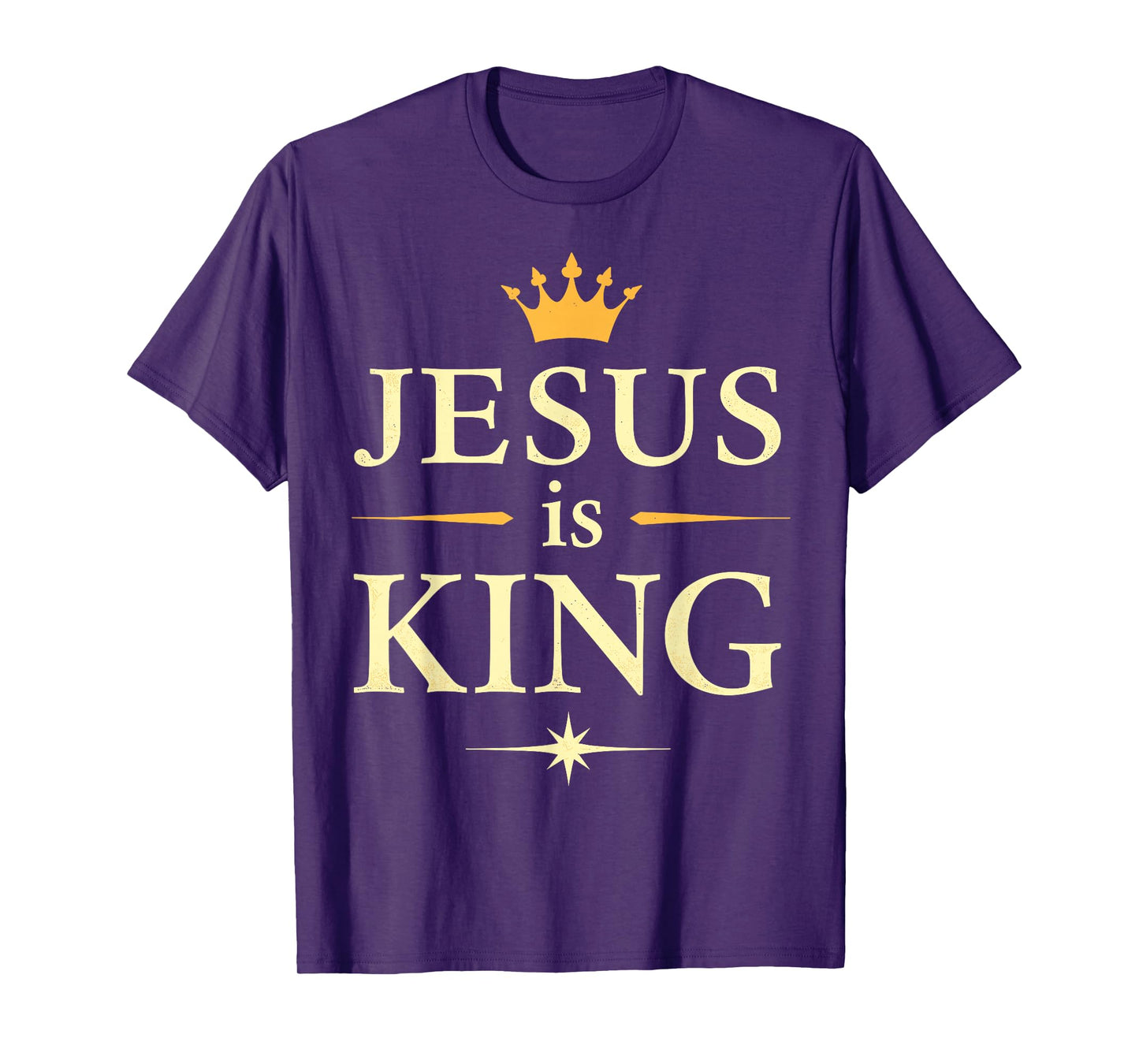 Jesus is King | Christian Faith Design T-Shirt