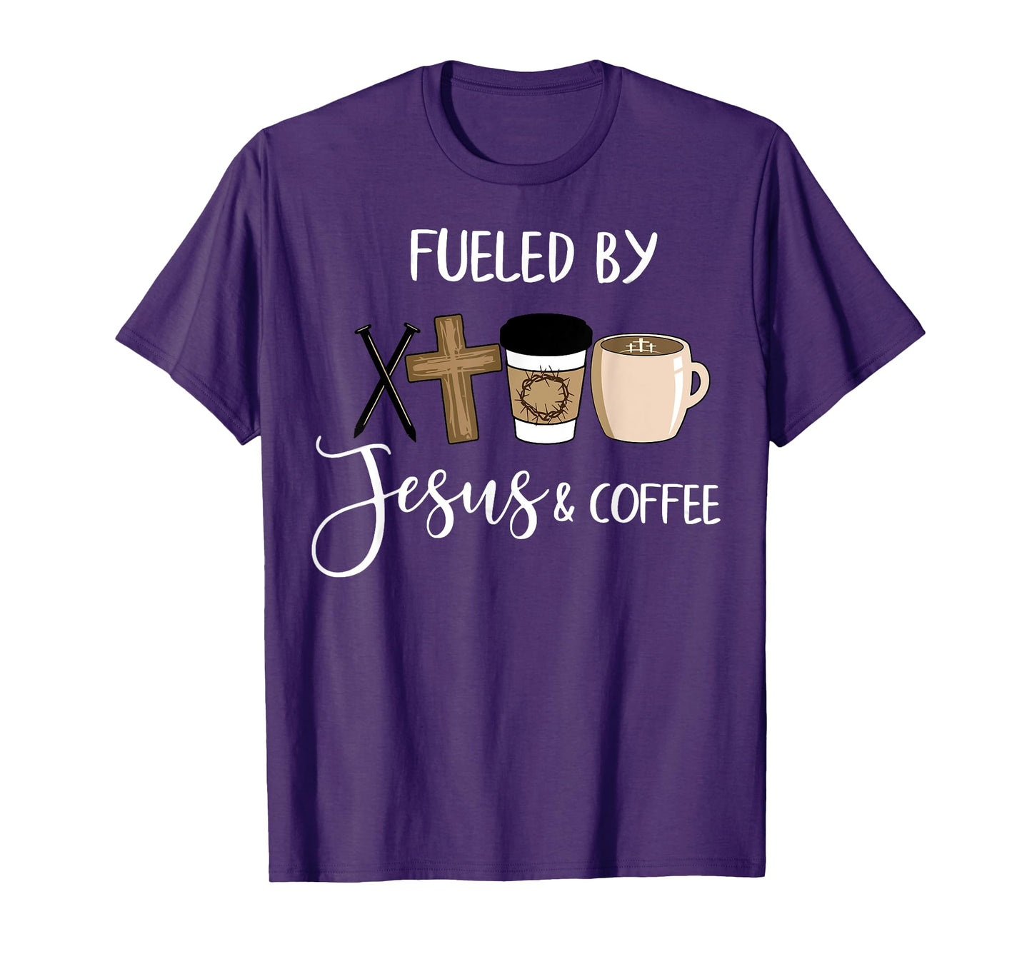 Fueled By Jesus Coffee T-Shirt