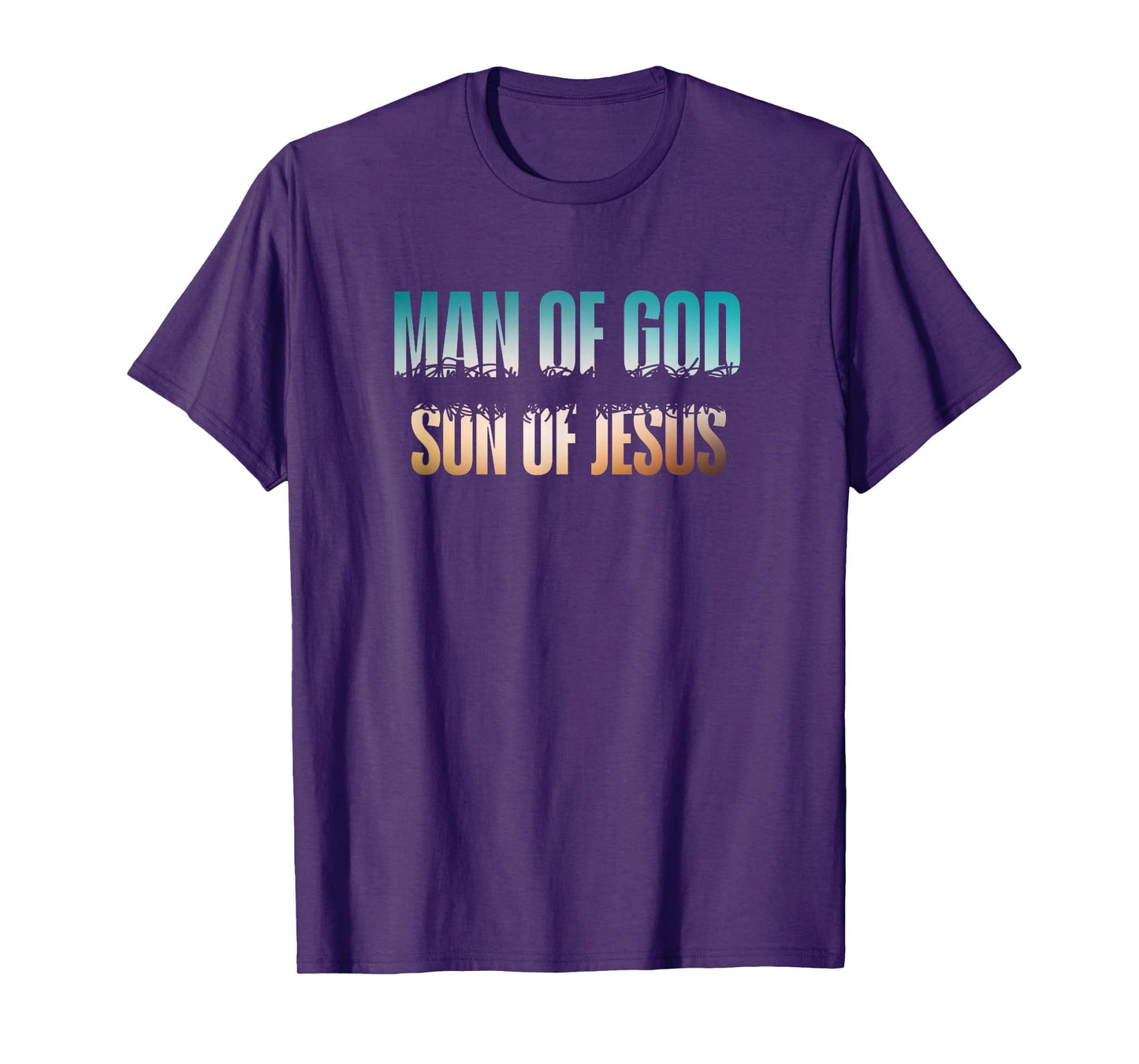 Man of God Son of Jesus Religious Tee T-Shirt