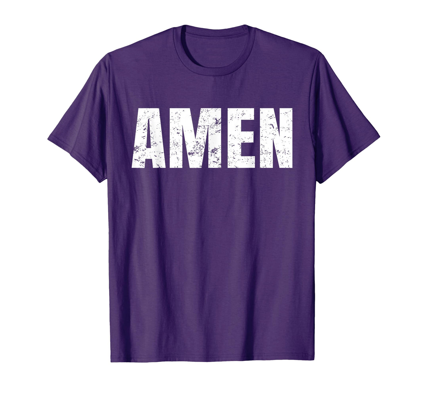 Retro Bible Verse Amen - Christian Faith Scripture Religious T-Shirt