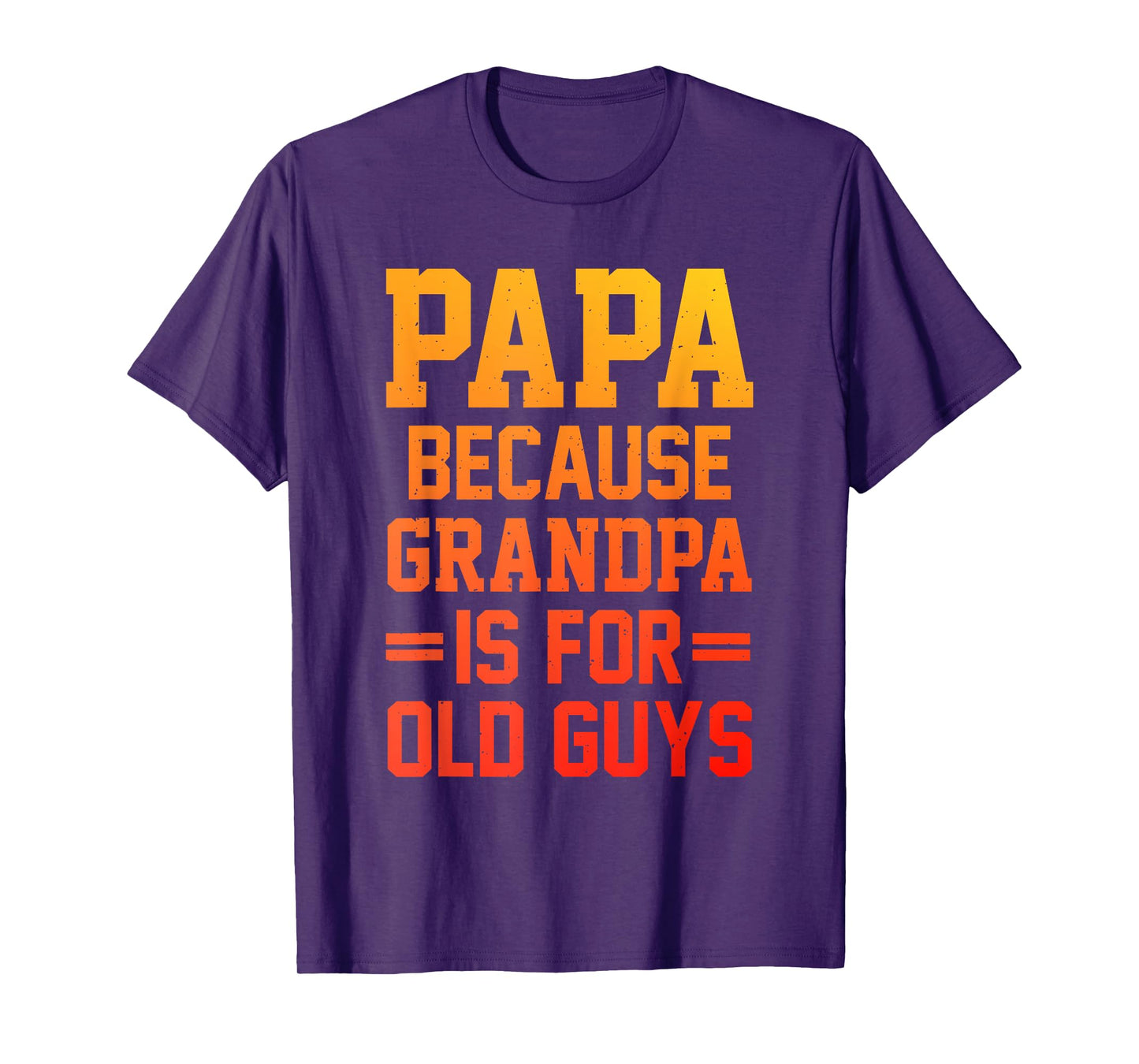 Papa Art for Grandpa Men from Grandkids Father's Day Papa T-Shirt