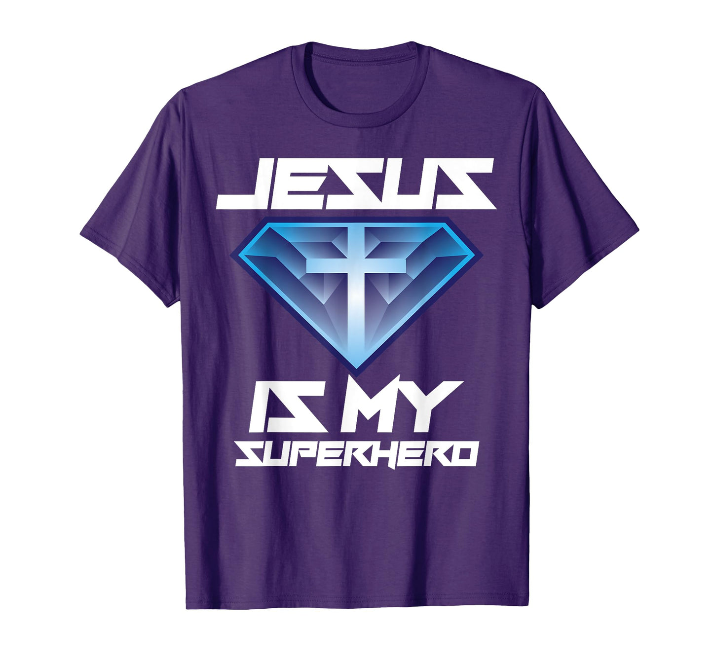 Jesus Is My Superhero Shirt | Cute Powerful Christian Gift T-Shirt