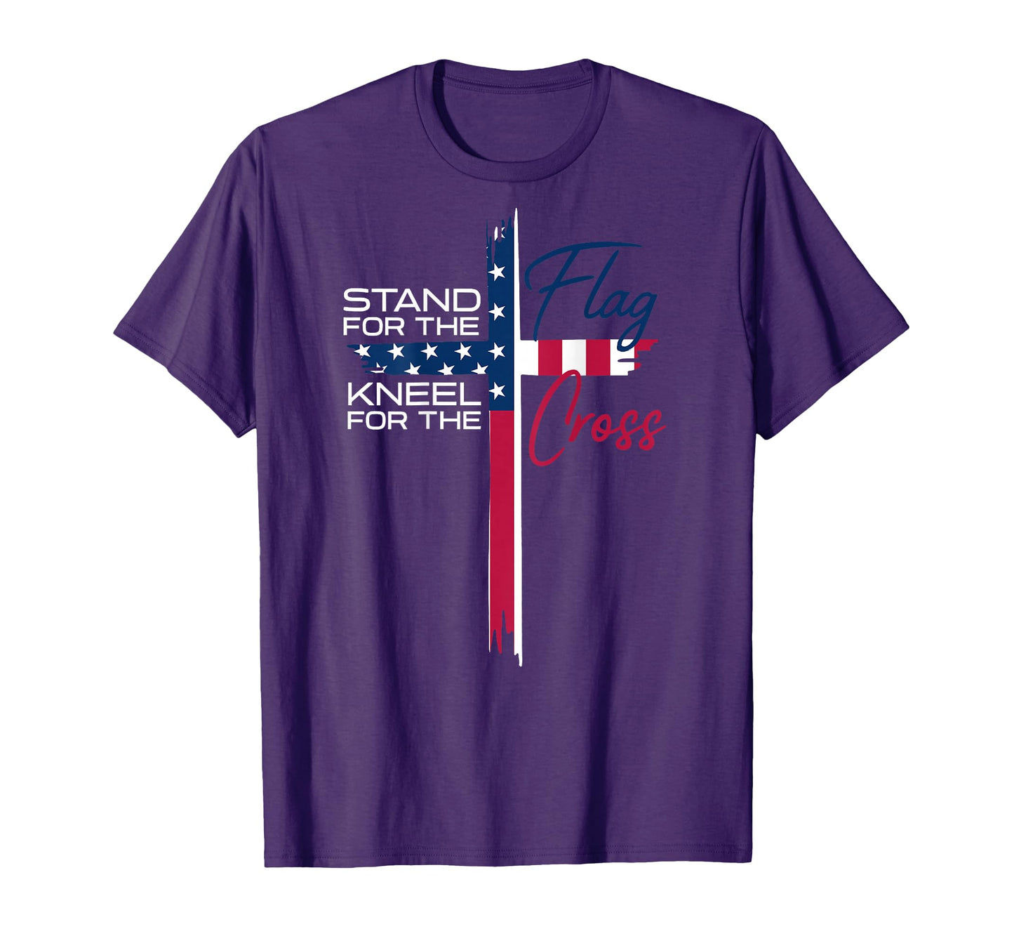 Stand for the Flag, Kneel for the Cross T-Shirt