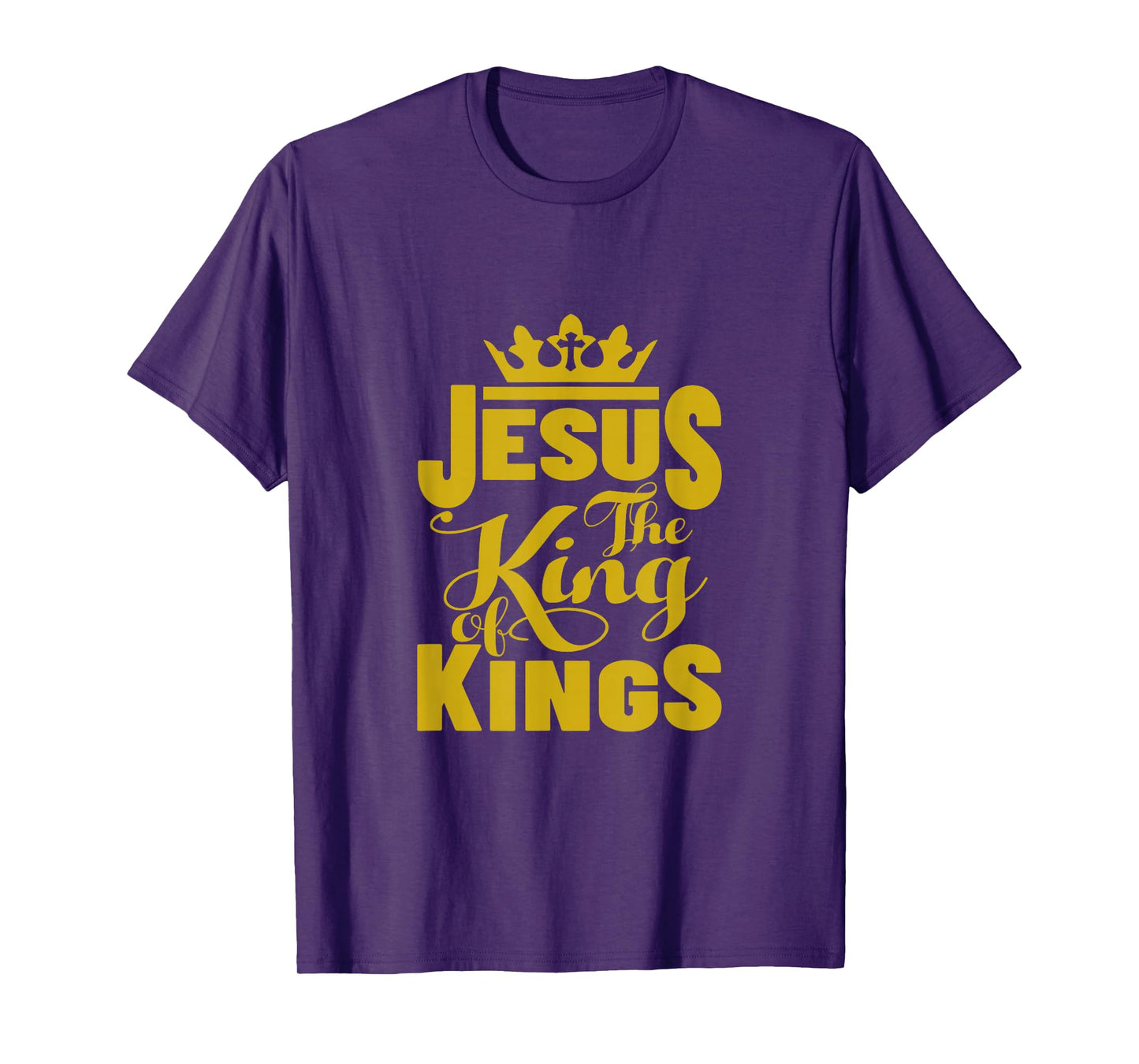 Jesus is My King – Bold Faith and Strength Design T-Shirt