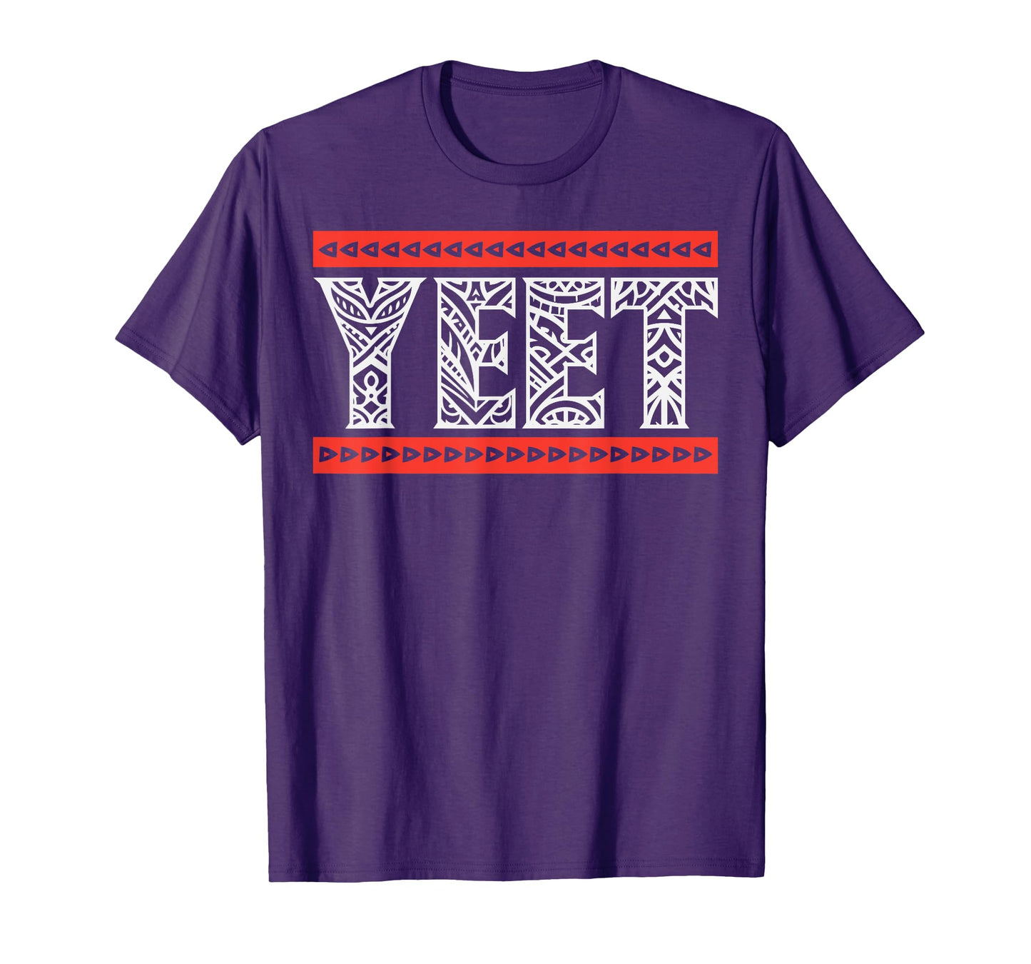 Yeet Tribal Art Funny Saying Meme Slang Men Boys Kids Women T-Shirt
