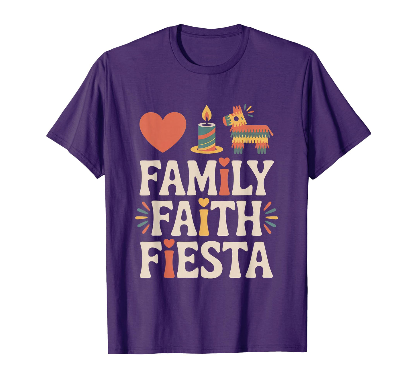 Family Faith Fiesta Hispanic Heritage Month T-Shirt