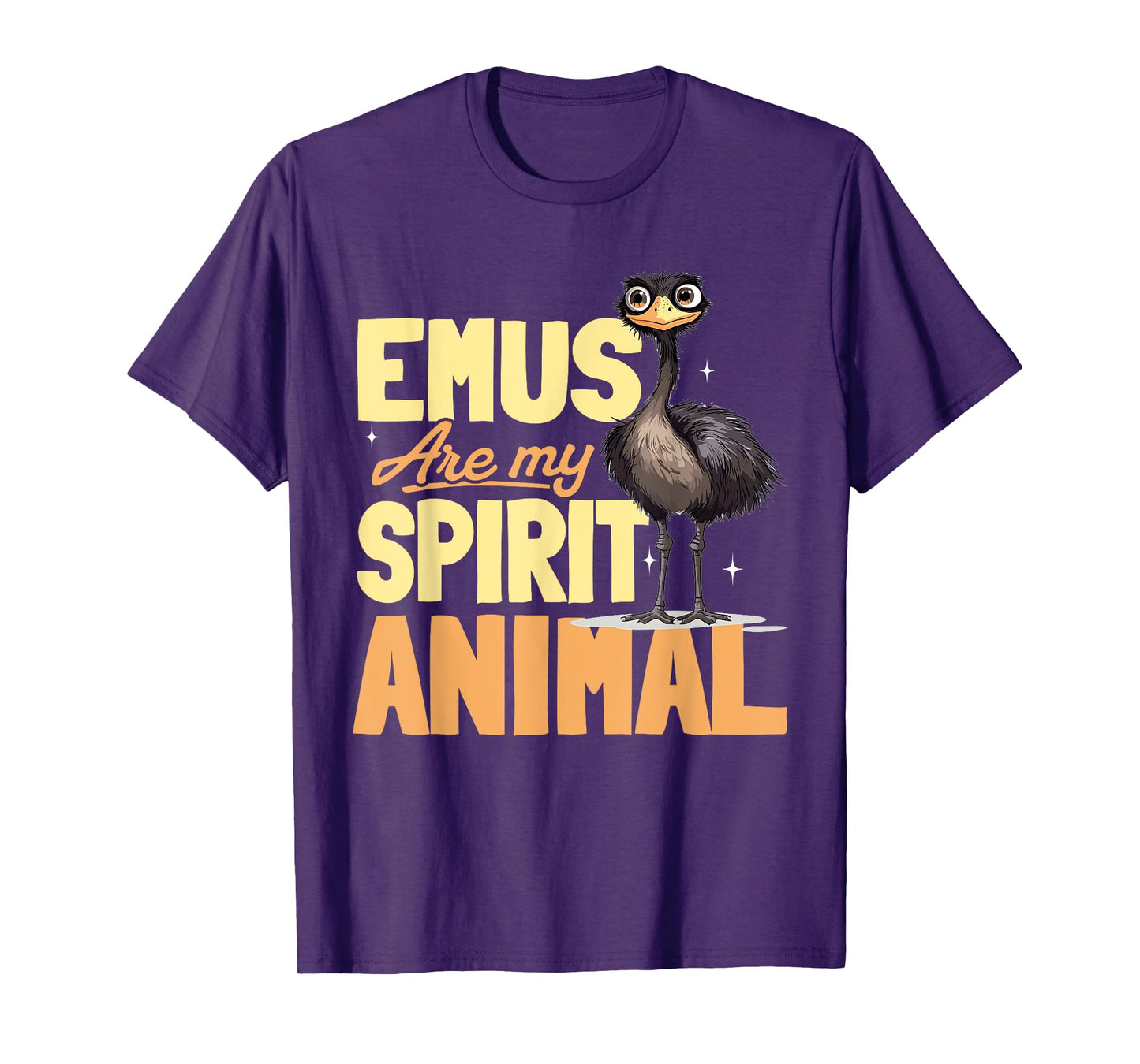 Funny Emu Animal Emus are my spirit animal T-Shirt