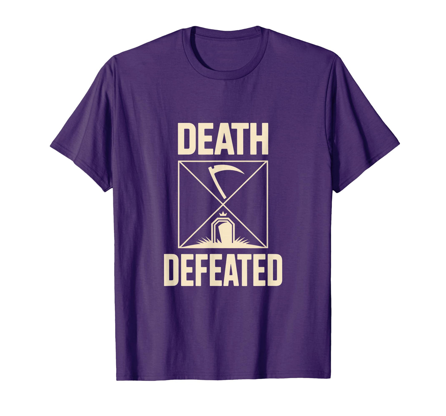 Death Defeated Christian Resurrection Victory T-Shirt