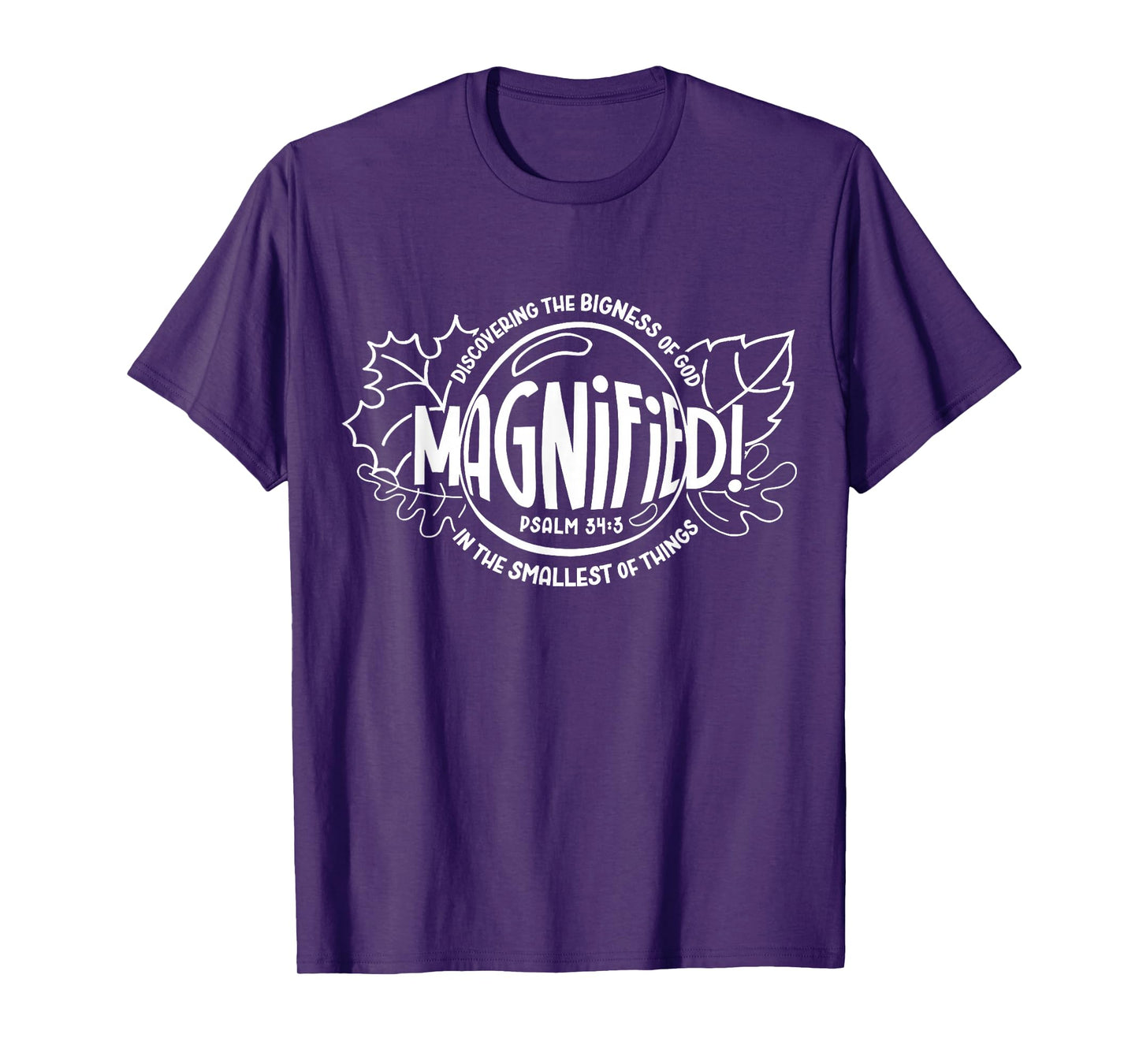 VBS 2025 Magnified Smallest Insects Christian Matching T-Shirt