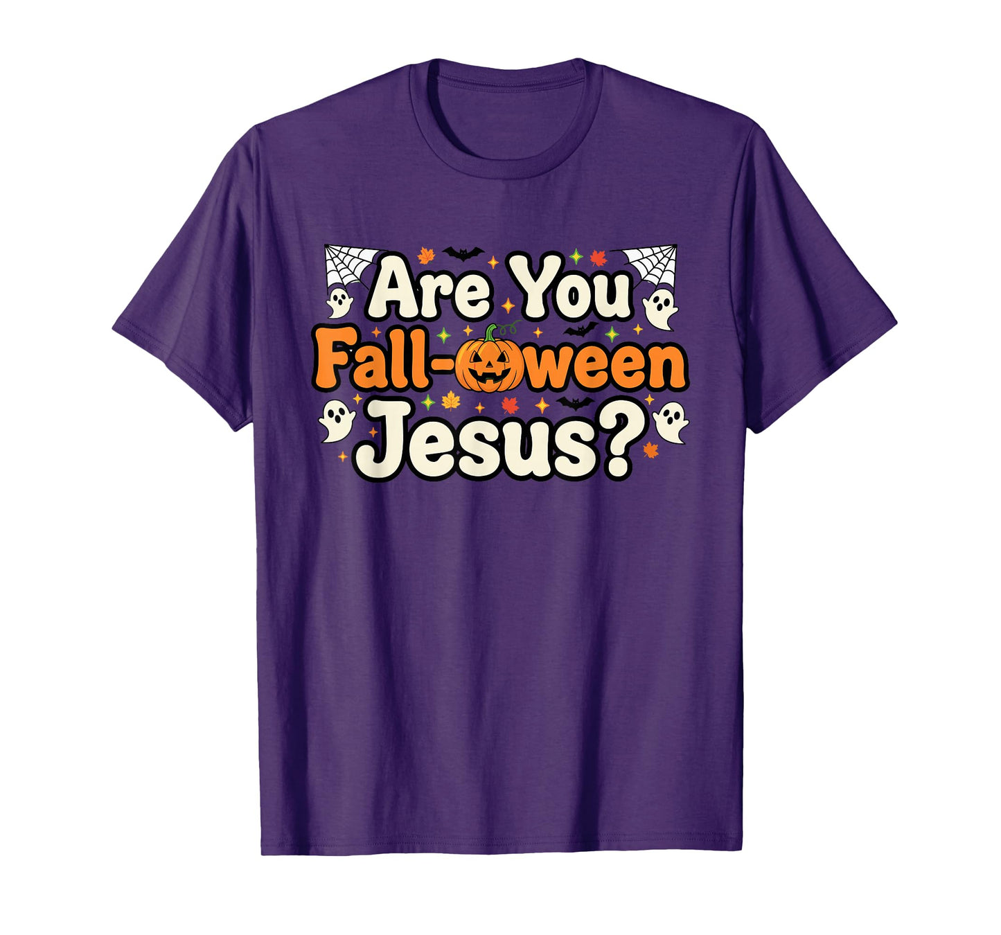 are You Fall-oween Jesus? Funny Christian Halloween Church T-Shirt
