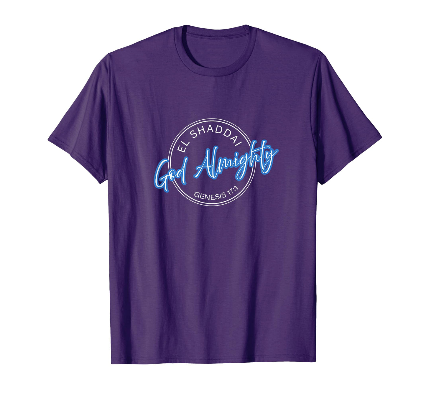 El Shaddai, Almighty God, Men, Women and Youth T-Shirt