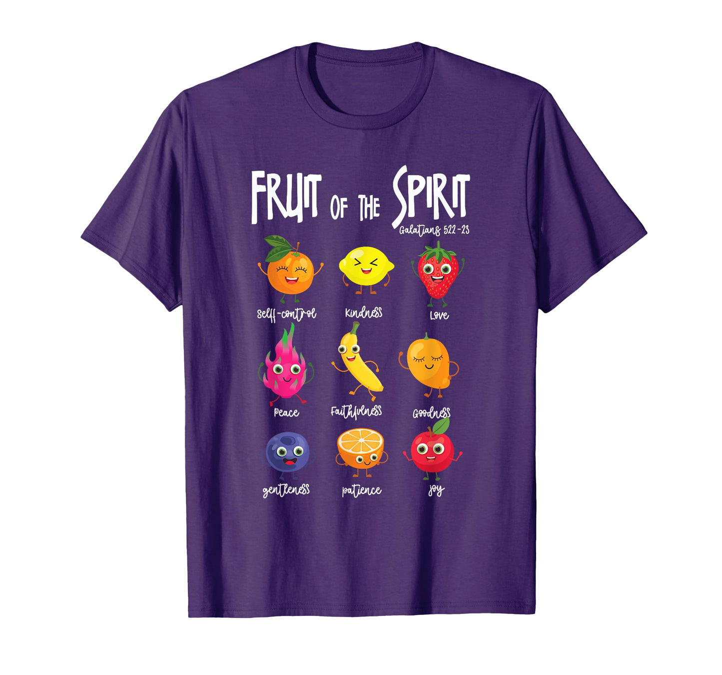 Fruit Of The Spirit Christian Faith Jesus God Lover T-Shirt