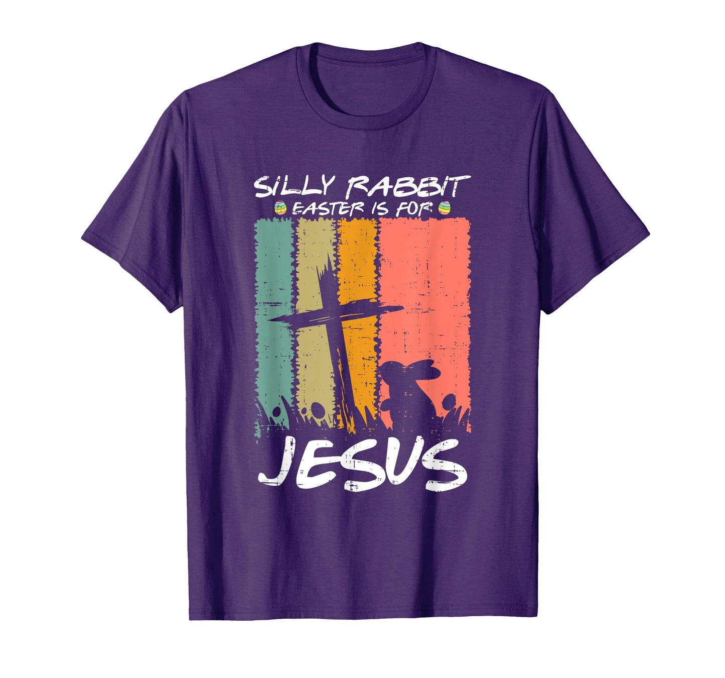 Silly Rabbit Easter Is For Jesus Christians Toddler Kids T-Shirt