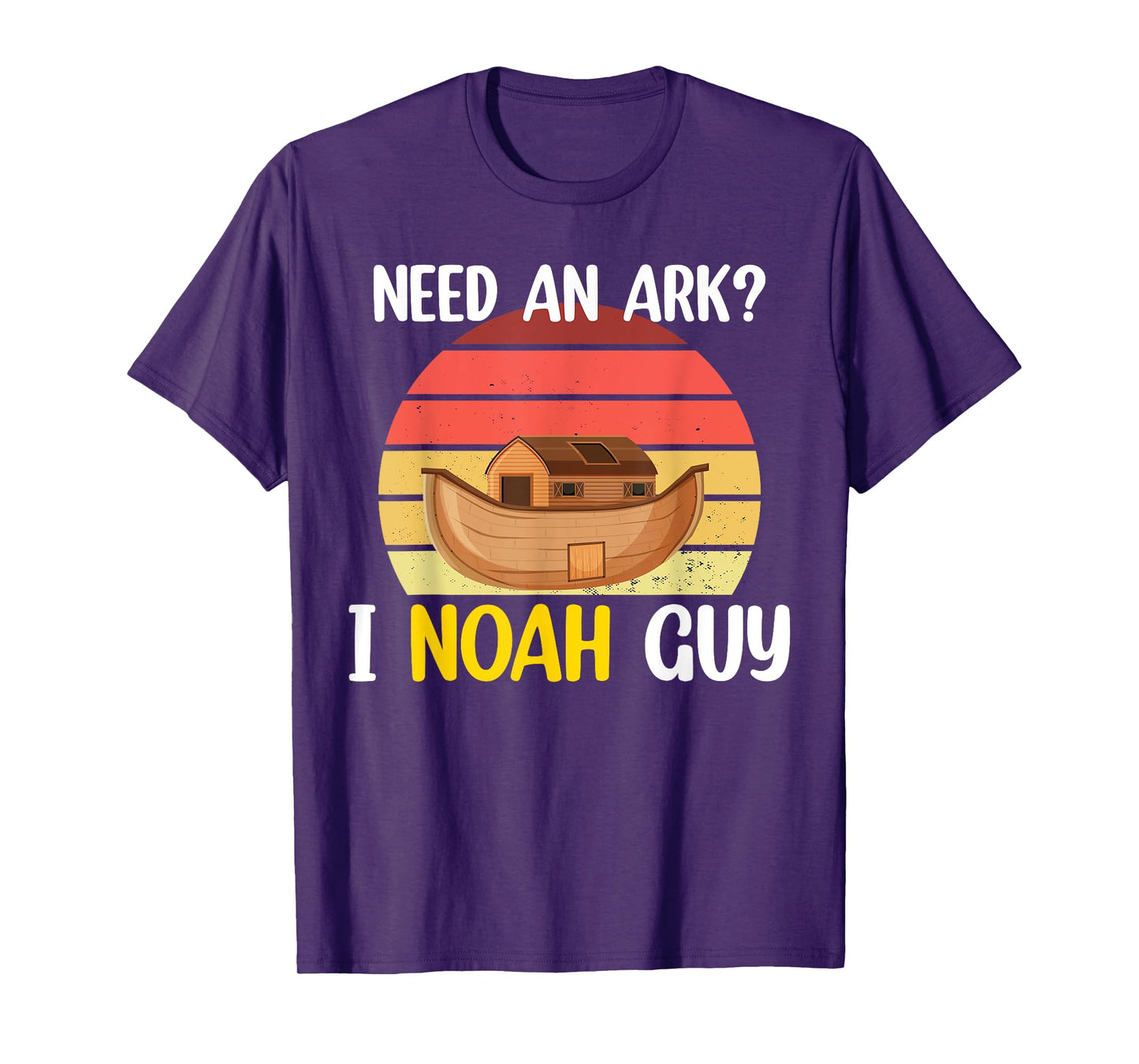 Need An Ark? I Noah Guy Christian Religious Funny Humor Tee T-Shirt