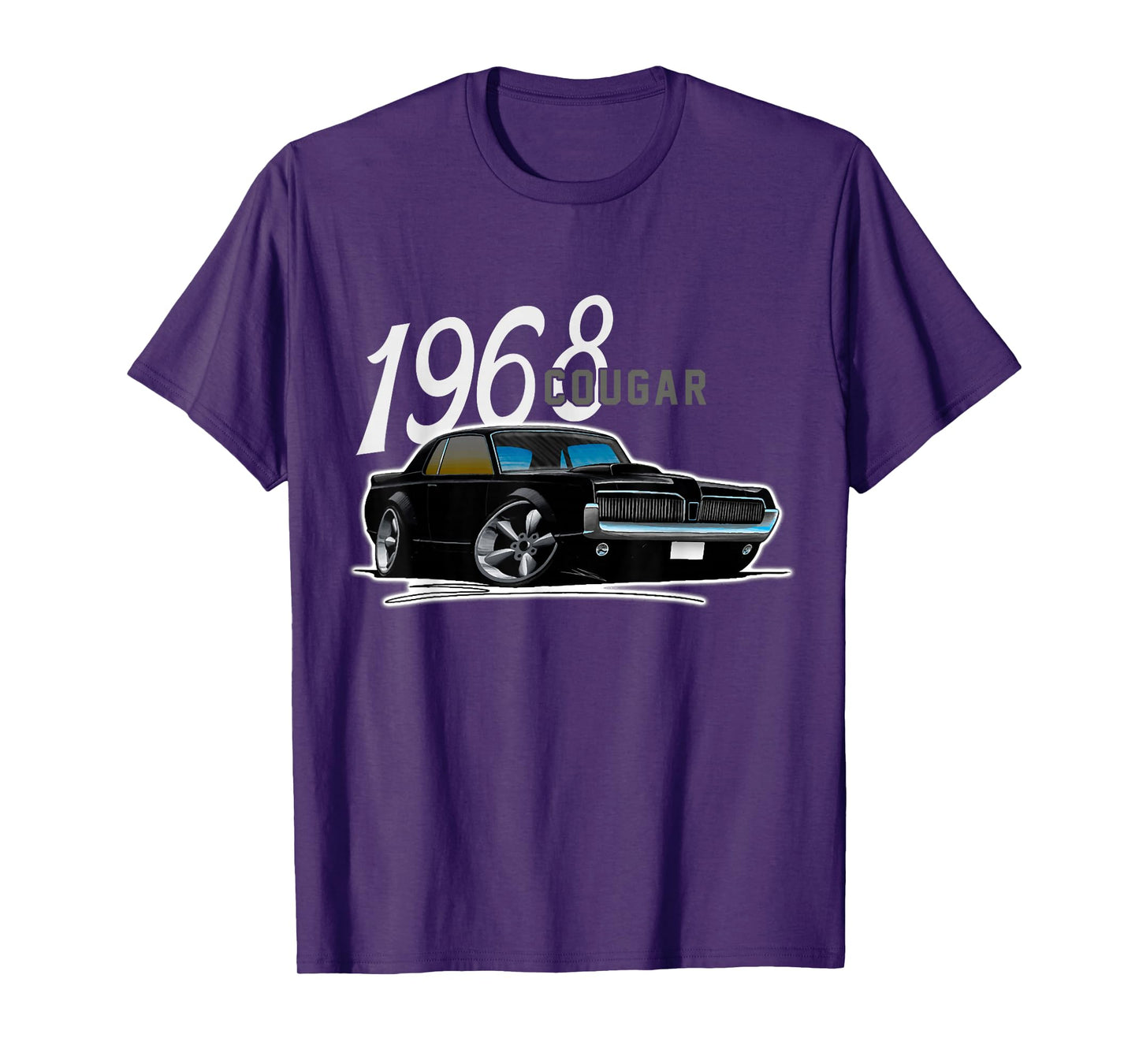 1968 68 Mercury classic Cougar Vinatge cars T-Shirt