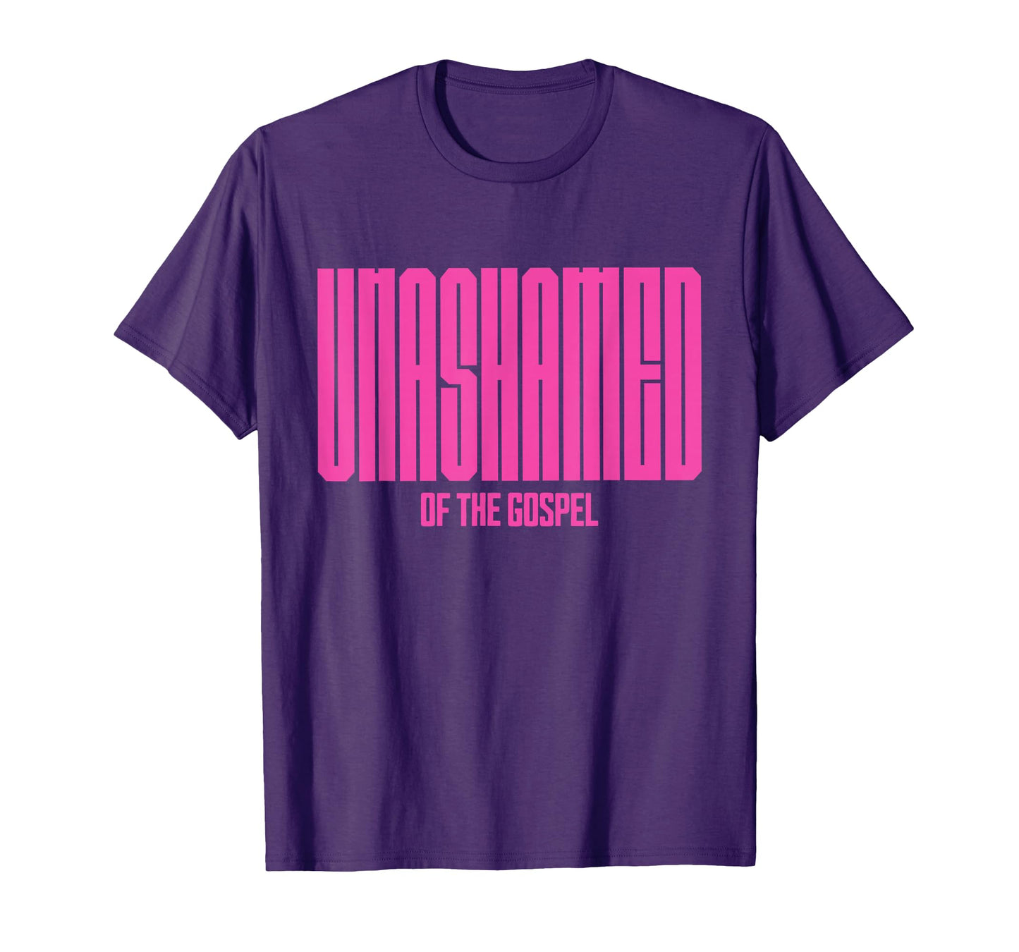Unashamed of the Gospel Christian Faith bible Romans 1:16 T-Shirt