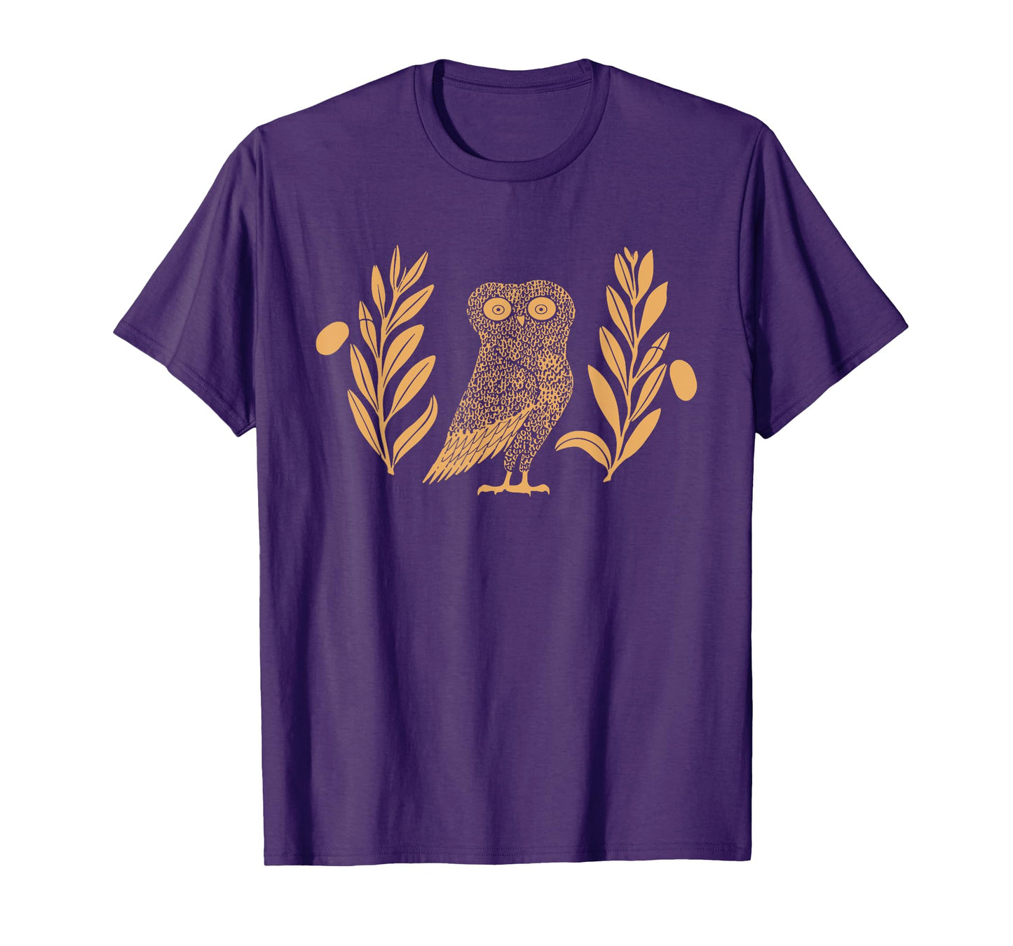 Owl of Athena Greek Mythology Ancient Goddess Athena T-Shirt