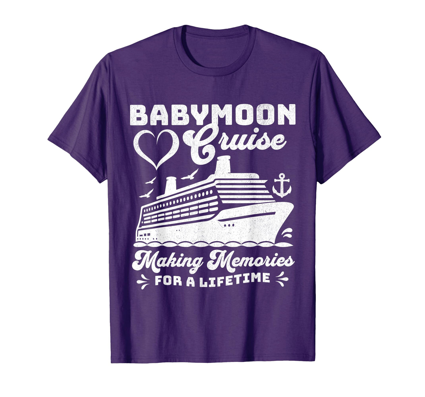 Babymoon Cruise Matching Family Group Vacation Pre Baby Trip T-Shirt