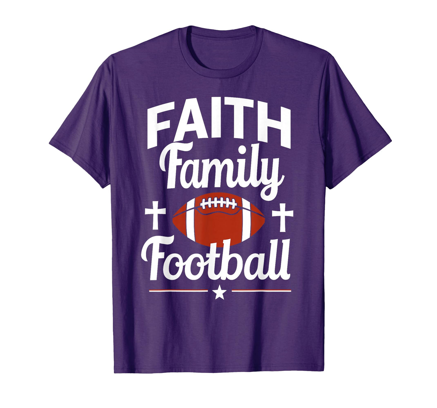 Faith, Family, Football – The Winning Combination T-Shirt