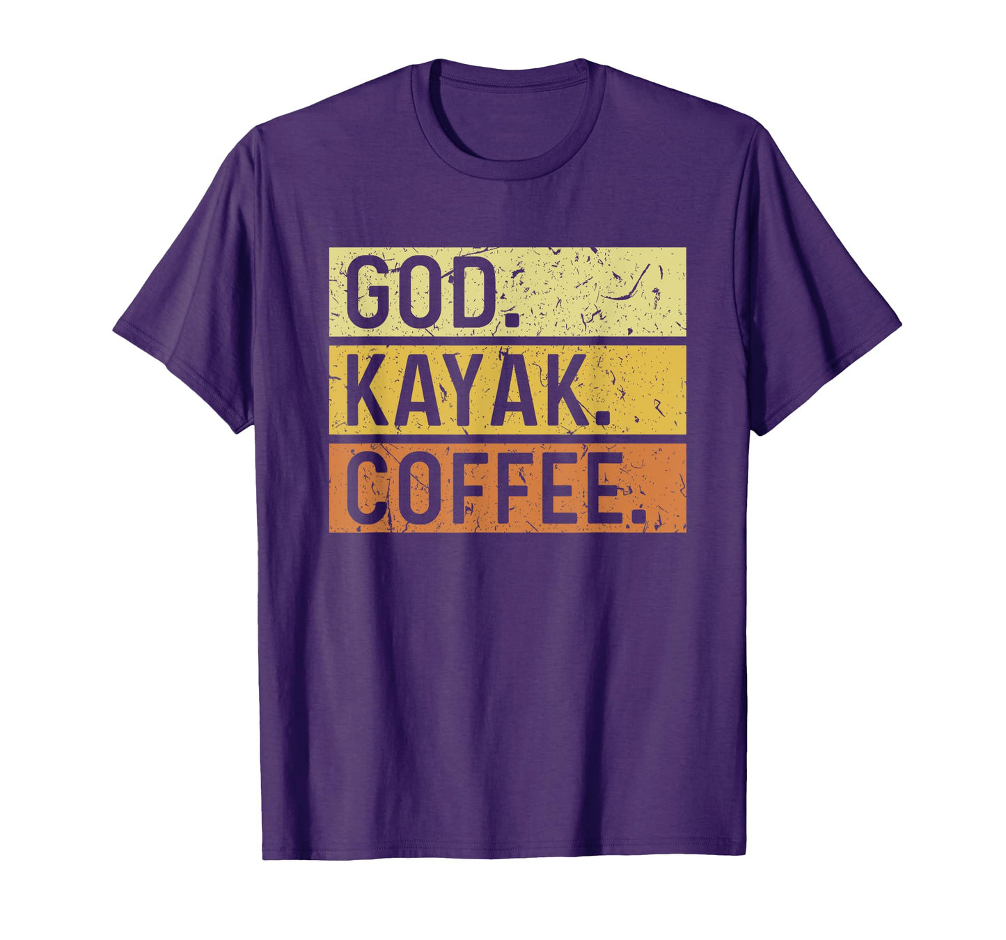 God Kayak Coffee Jesus Kayaking Kayaker T-Shirt