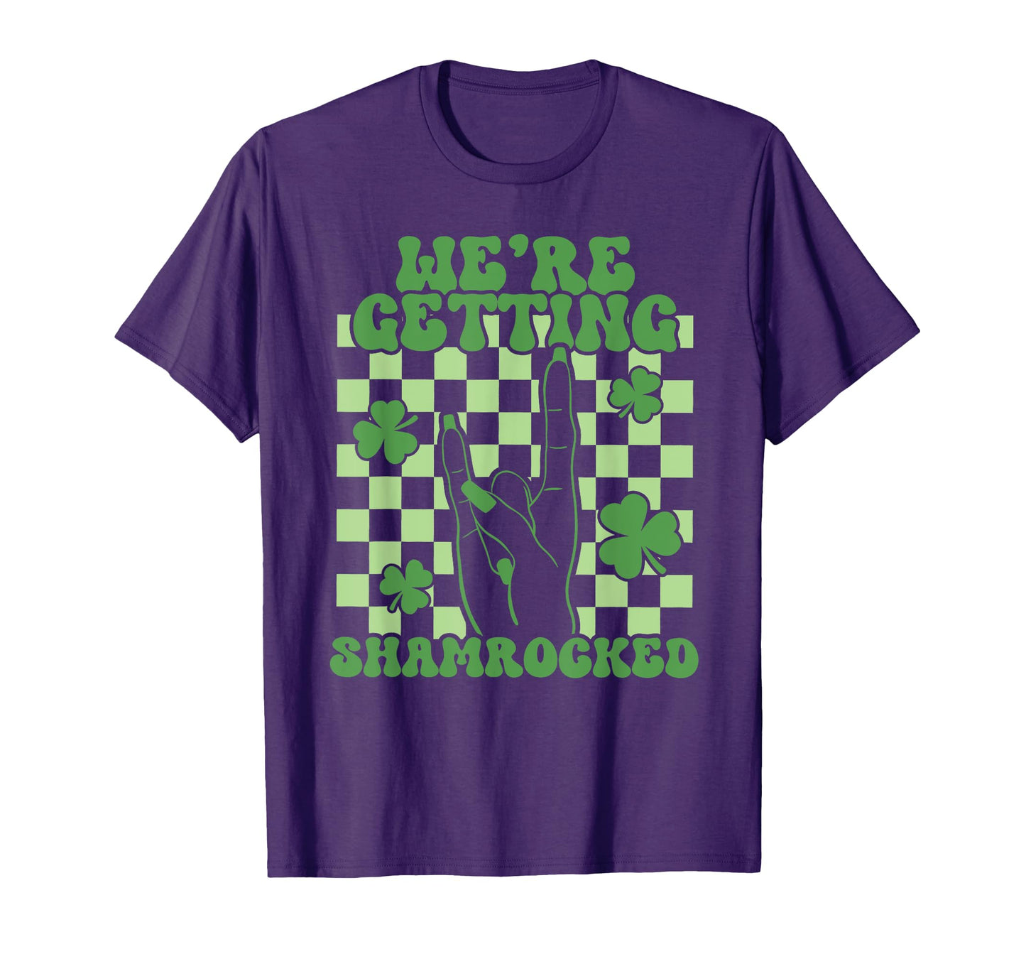 We're Getting Shamrocked St Patricks Day Bachelorette Party T-Shirt
