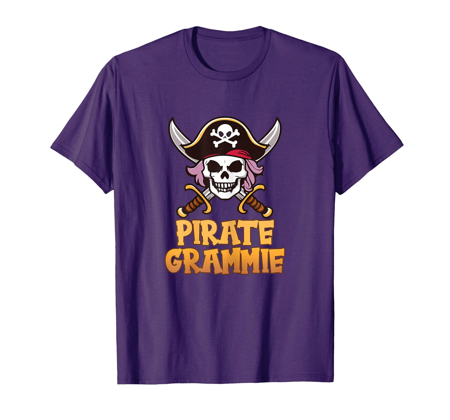 Pirate Grammie Funny Captain Grandma Halloween Costume T-Shirt