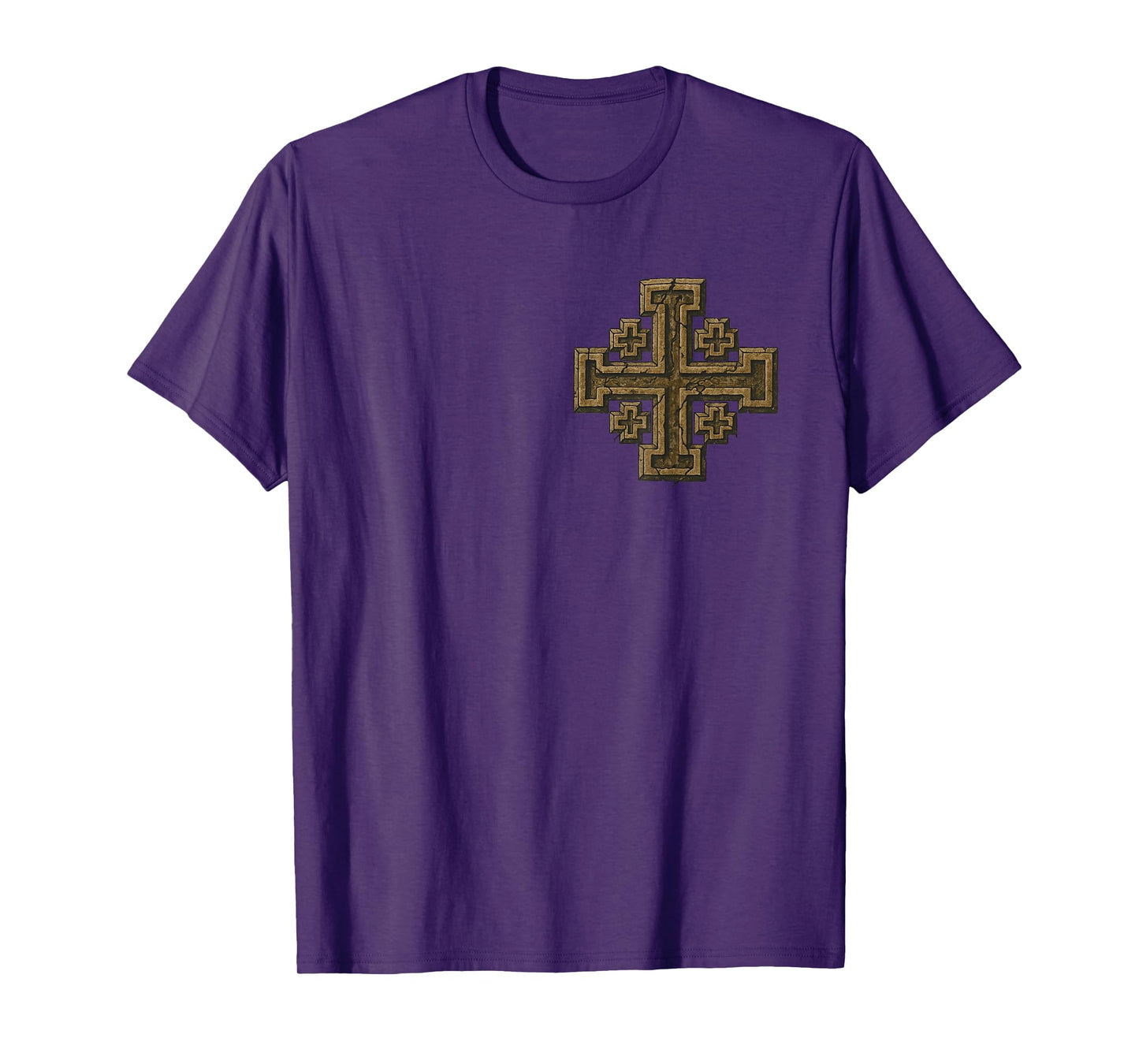 Jerusalem Cross | Christian Catholic Templar Knight T-Shirt