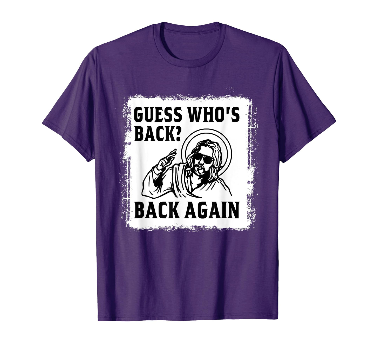 Guess Who's Back? Back Again Easter Day Jesus Christian T-Shirt