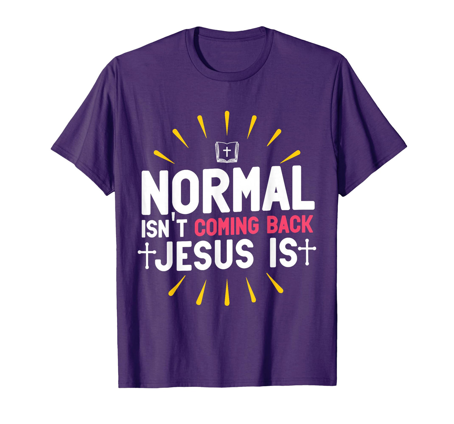 Normal Isn't Coming Back Jesus Is Christian Believer T-Shirt