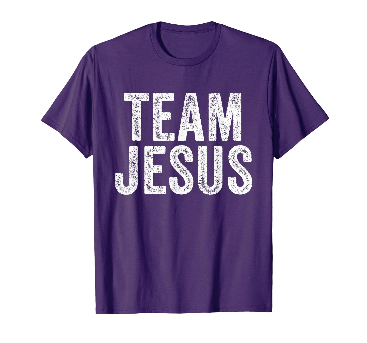 Team Jesus Religious Christian Believer Faith Christ Vintage T-Shirt