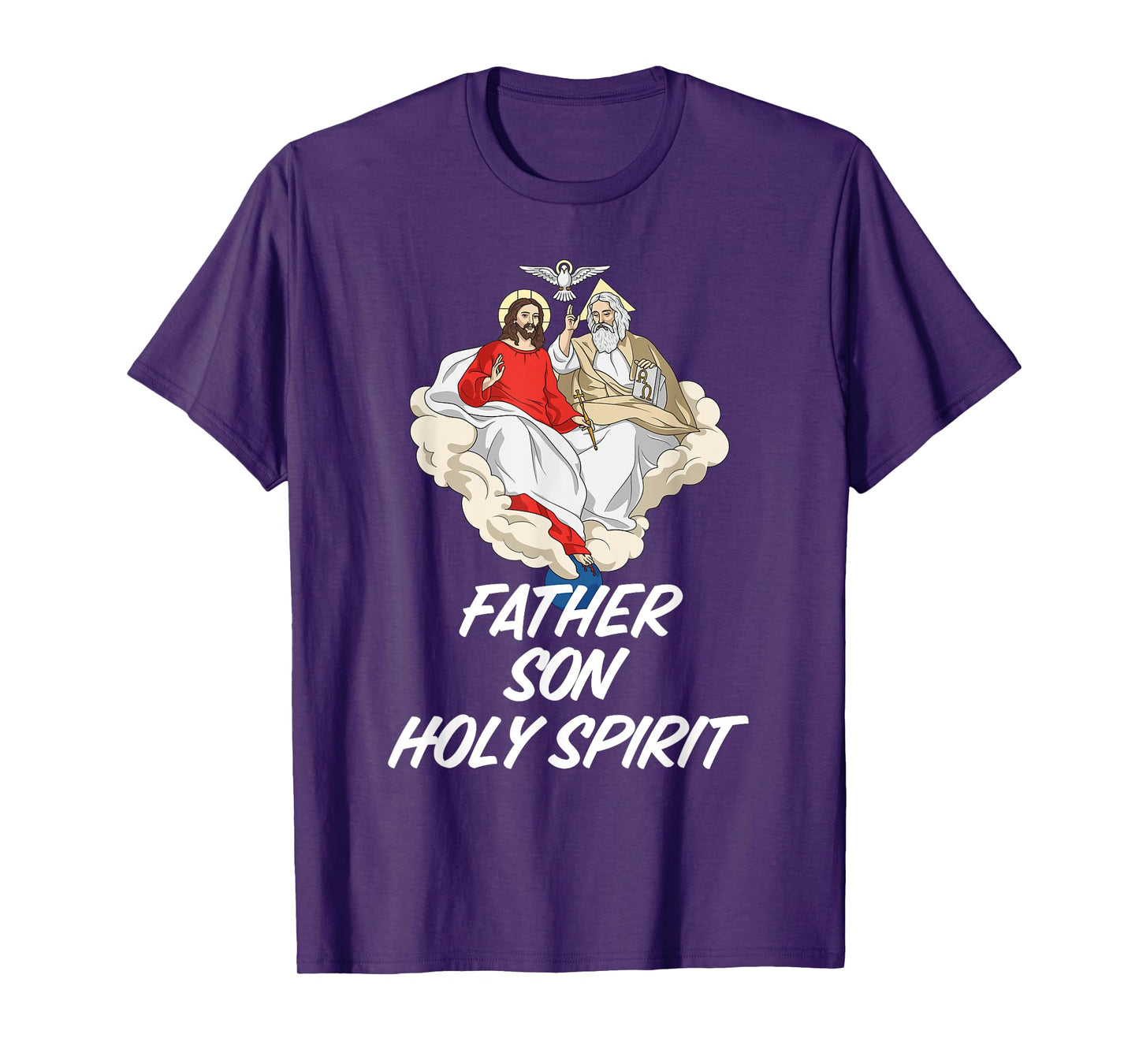 Holy Trinity Father Son and Holy Spirit Catholic T-Shirt