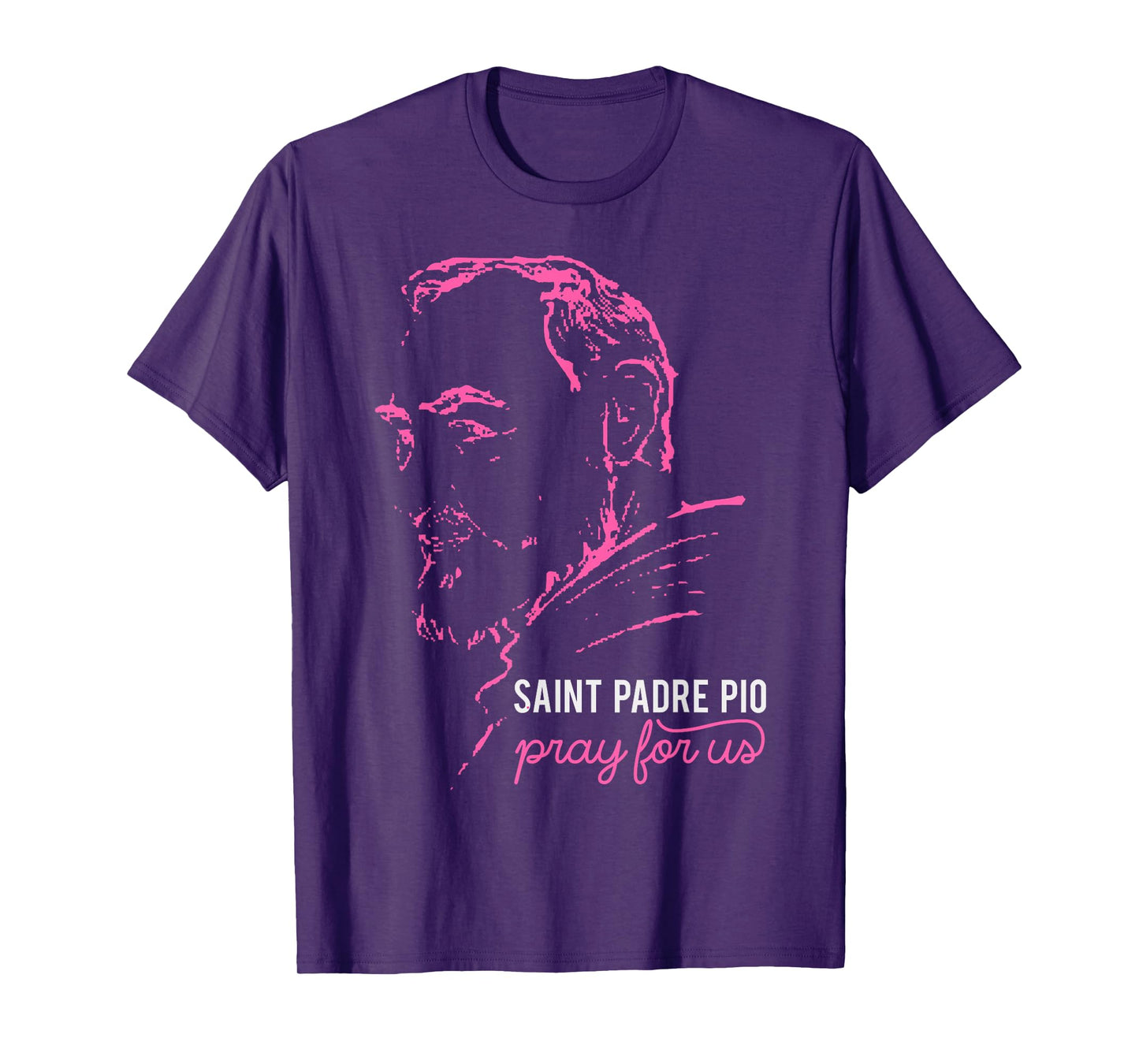 Religious Catholic St Padre Pio Of Pietrelcina T-Shirt T-Shirt