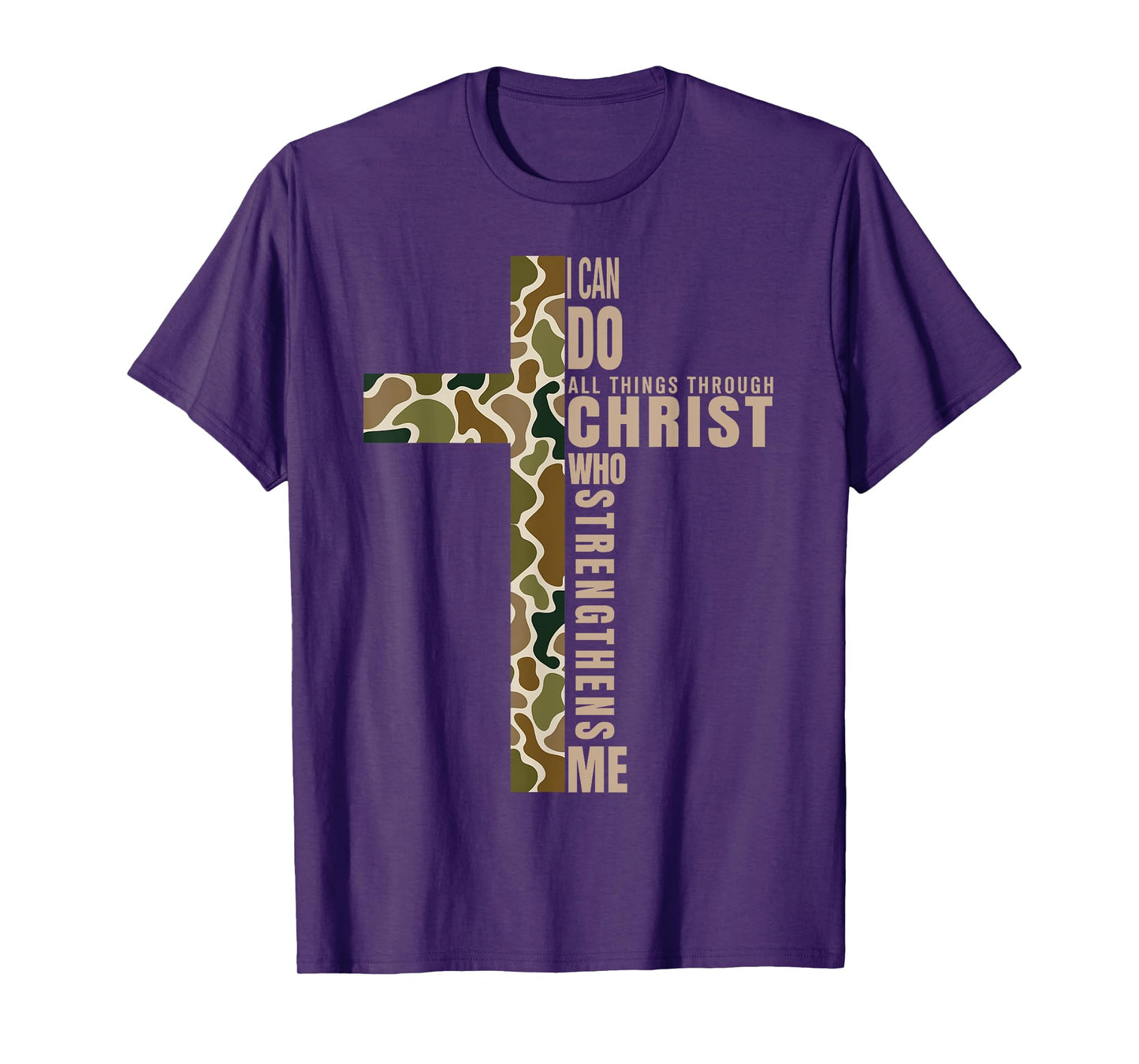 Jesus I Can Do All Things Through Christ Who Strengthens Me T-Shirt