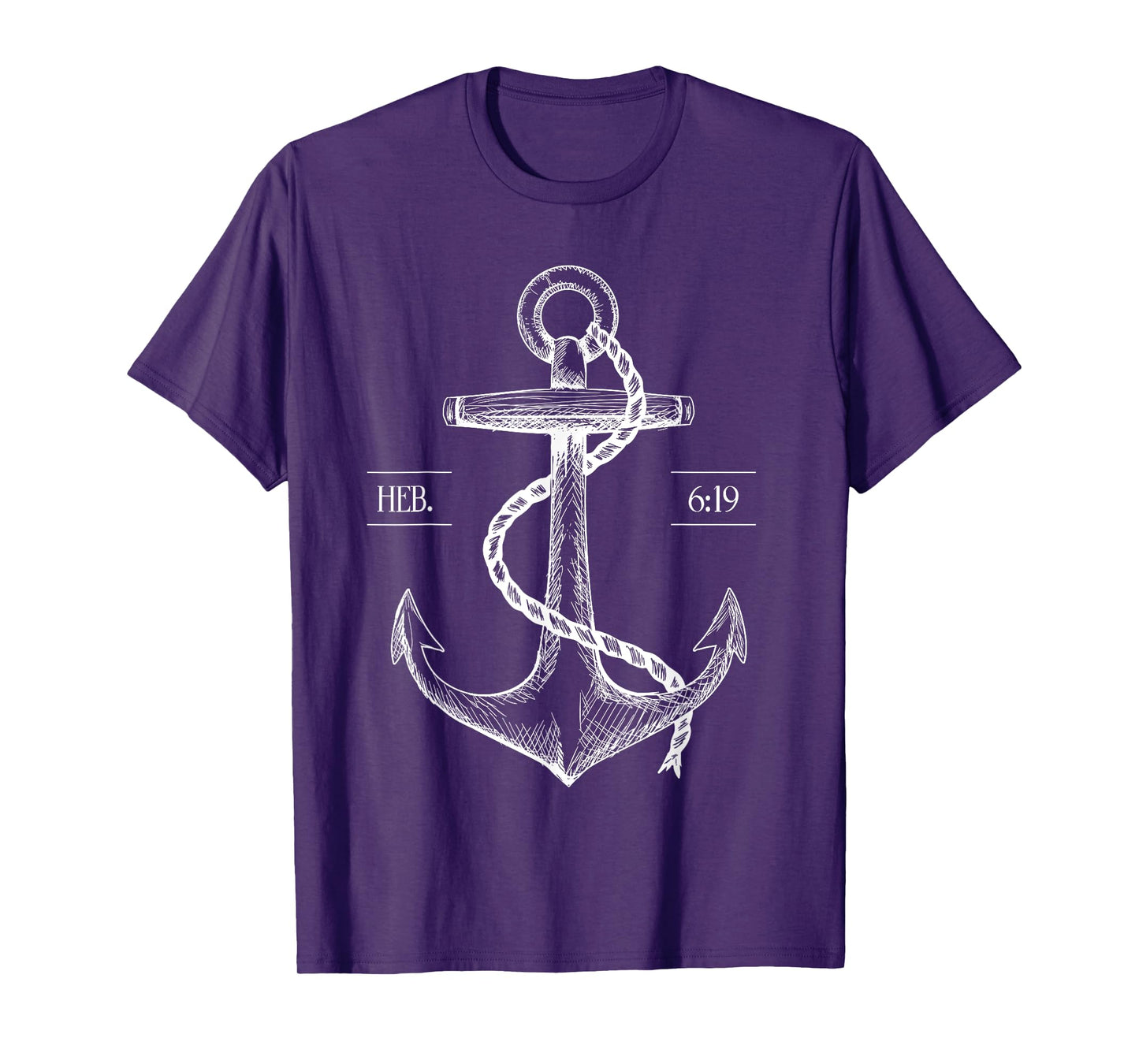 Jesus Is the Anchor of My Soul Hope Faith Anchored T Shirt T-Shirt