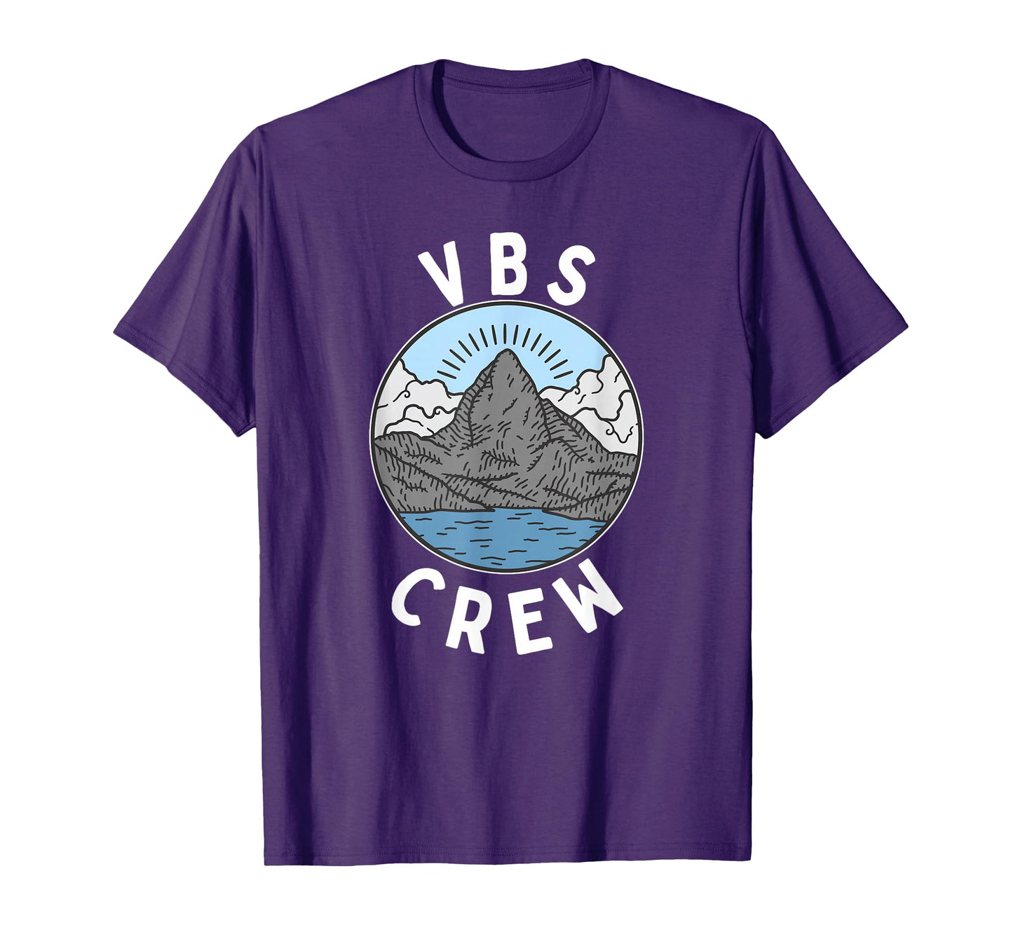 I Love VBS 2026 Crew Vacation Bible School Lake Mountain T-Shirt
