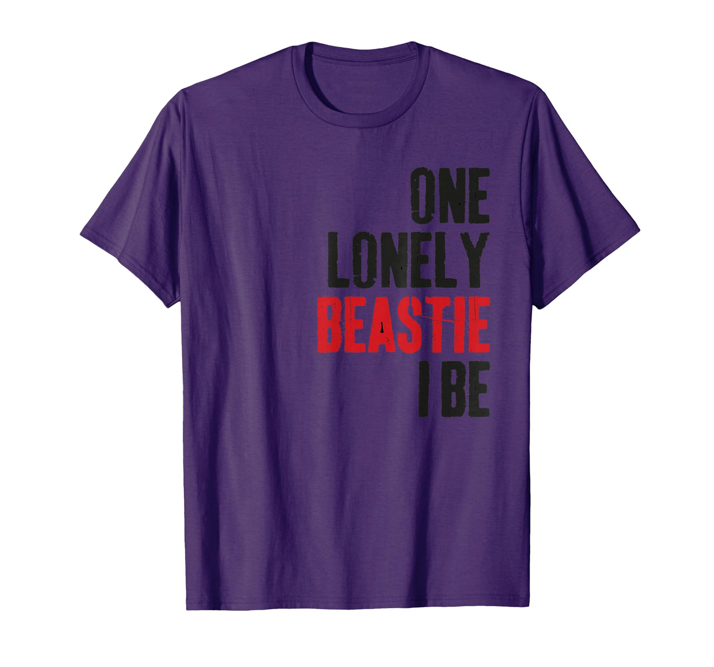 One Lonely Beastie I Be Funny Quote Saying Humor Sarcastic T-Shirt