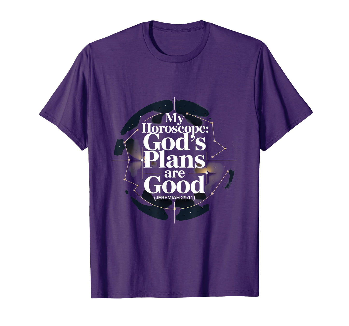 Christian My Horoscope God's Plans are Good T-Shirt