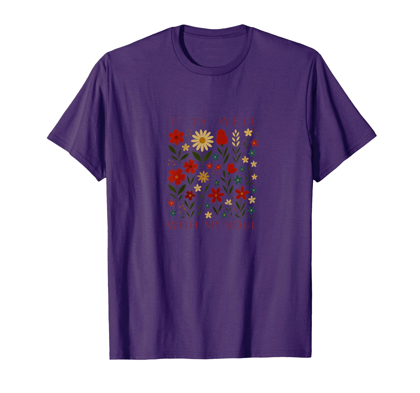 It is Well with My Soul, Women, Youth and Girls T-Shirt