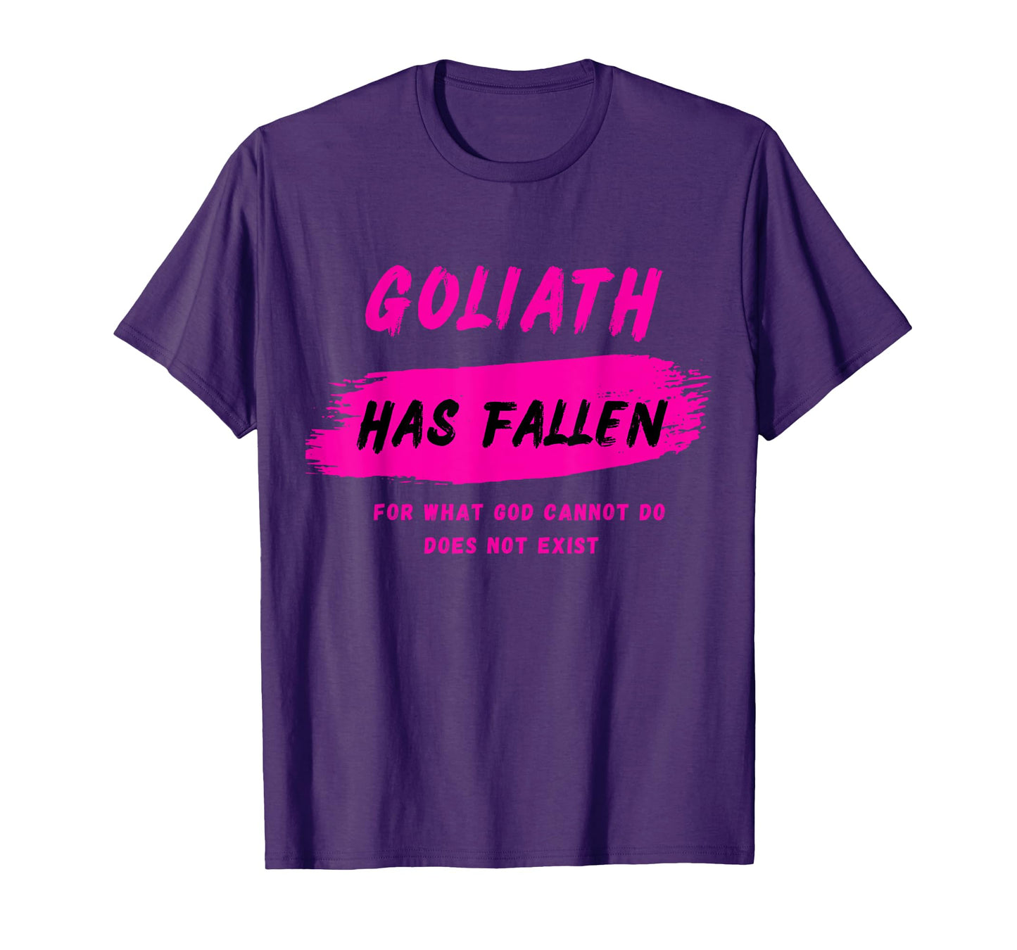 Goliath Has Fallen - NSPPD Morning Prayer T-Shirt