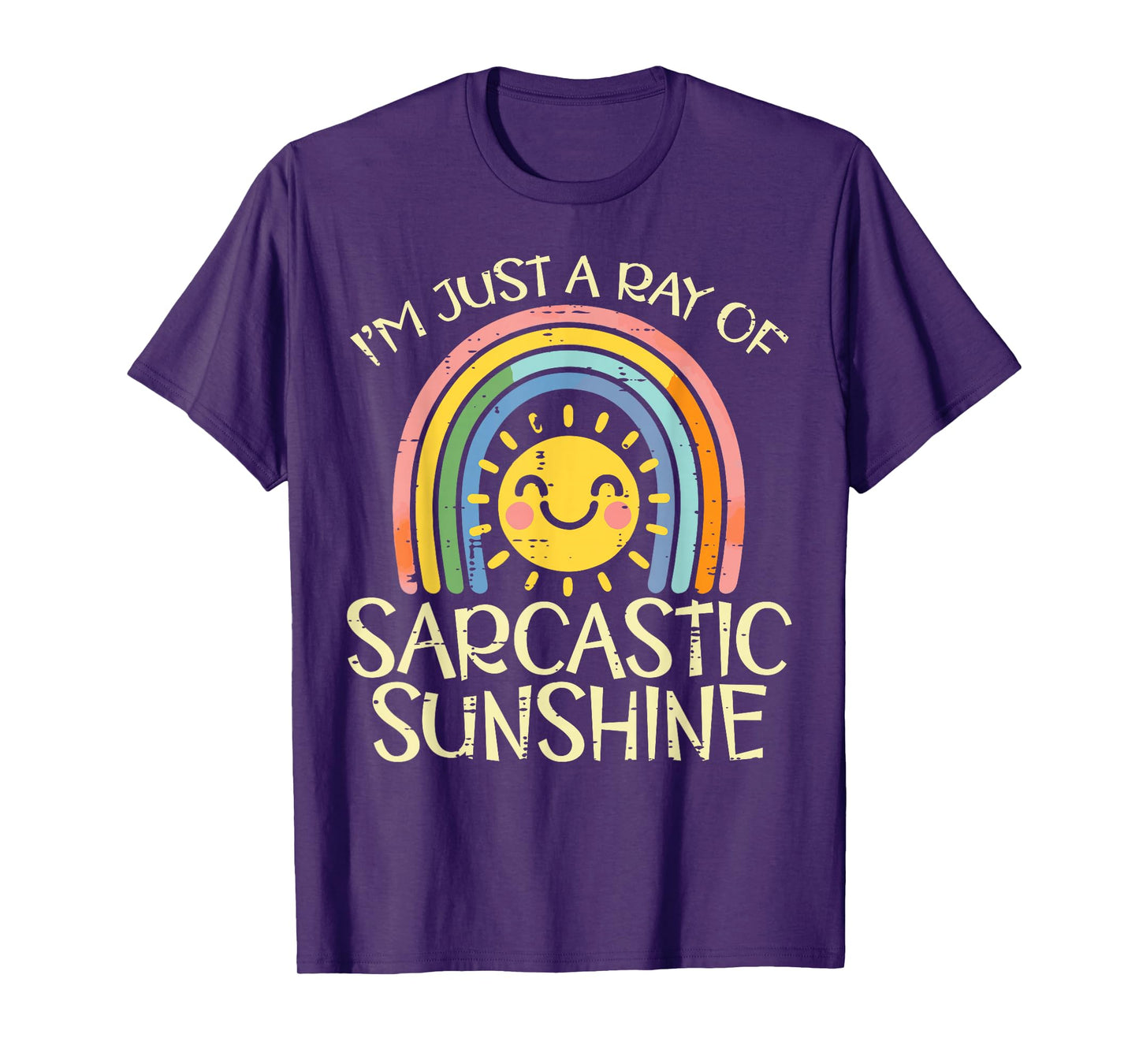Im Just Ray Sarcastic Sunshine Funny Saying Groovy Women T-Shirt