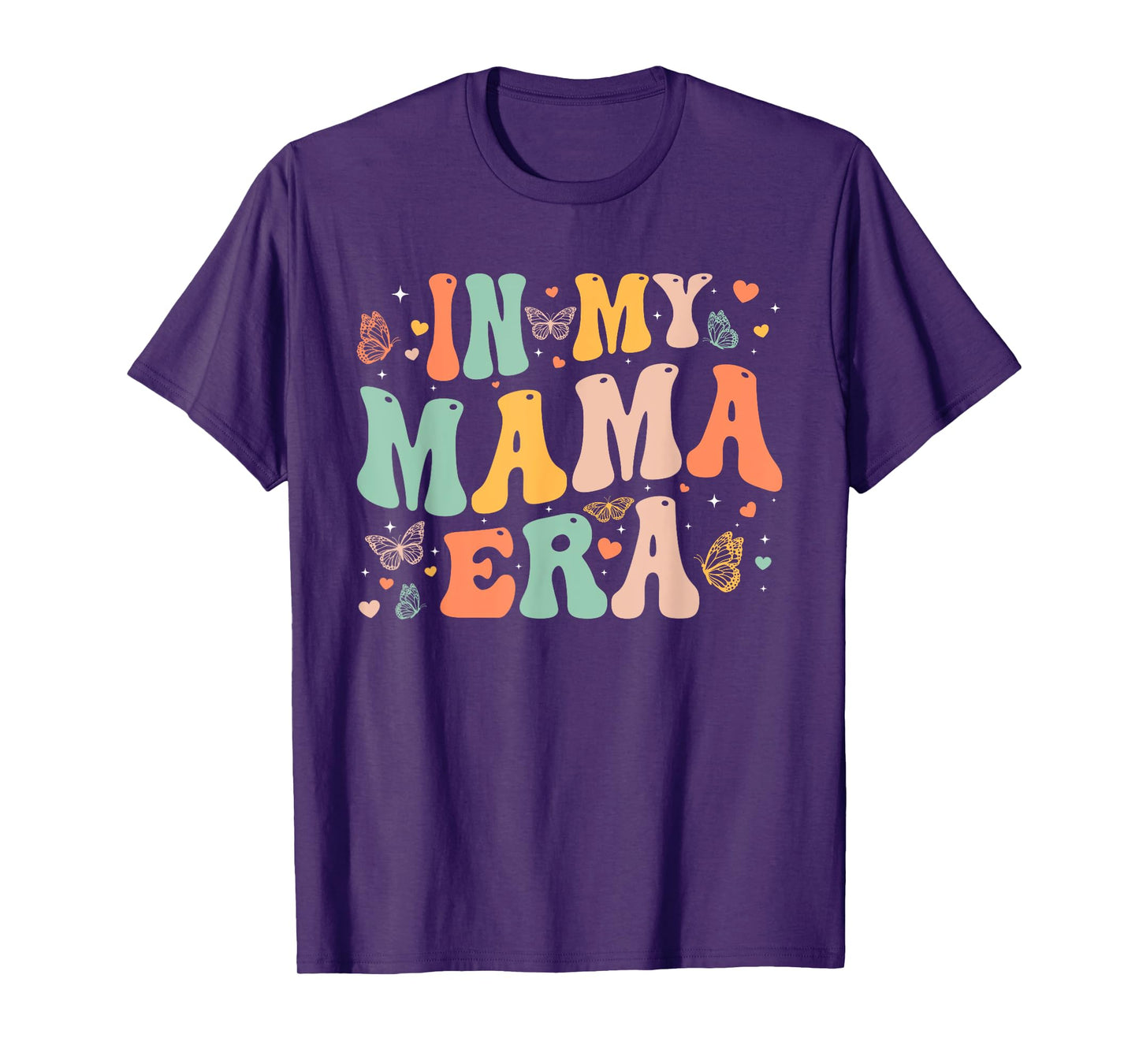 Retro Groovy In My Mama Era Mother's Day Gifts Women T-Shirt