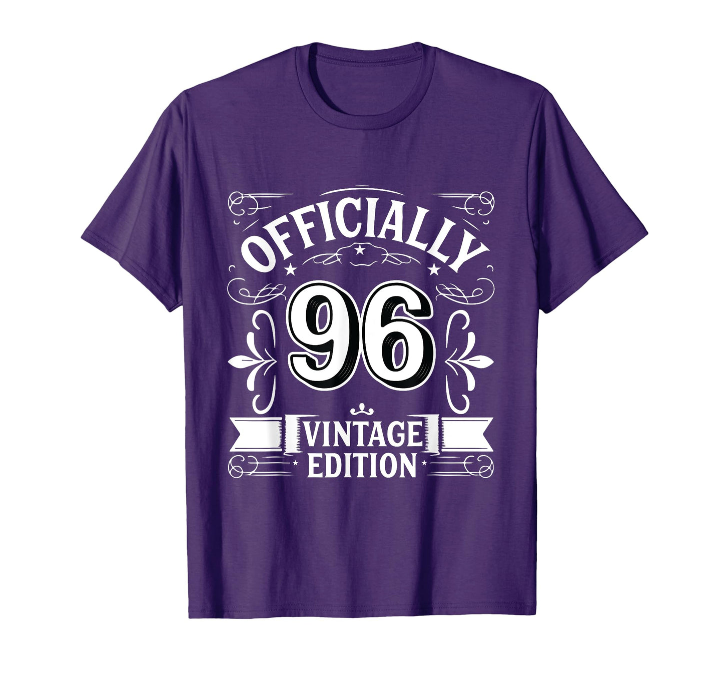 Officially 96 Year Old - Vintage Funny 96th Birthday T-Shirt