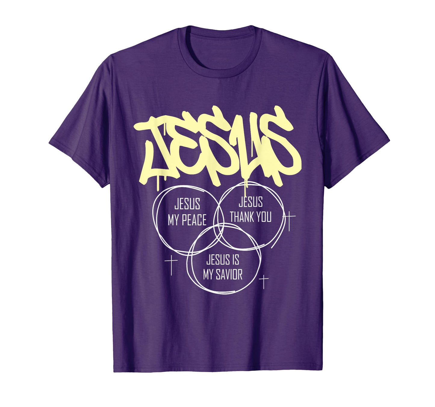Christian Faith Jesus God Bible Spiritual Church Gift T-Shirt